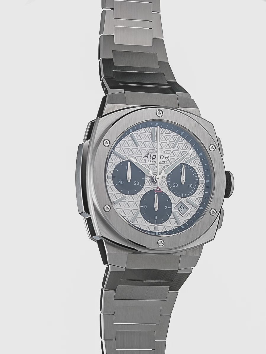 Alpina - Chronographe automatique Alpiner Extreme - Panda