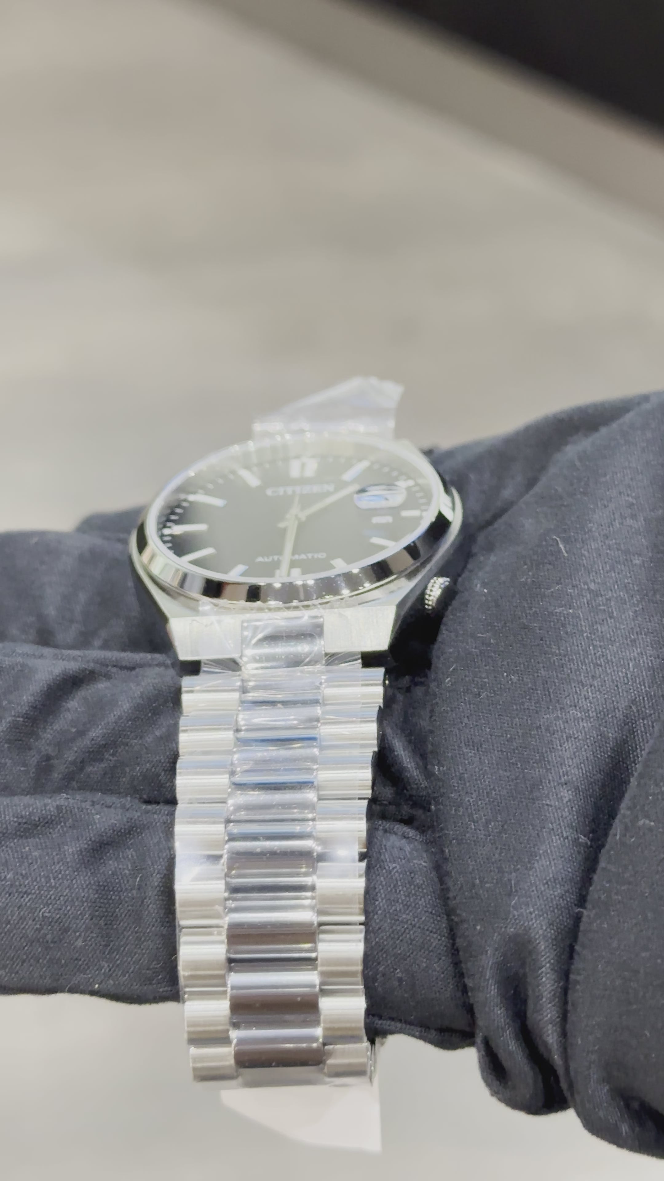 Citizen Automatic - 'TSUYOSA' - Cadran noir