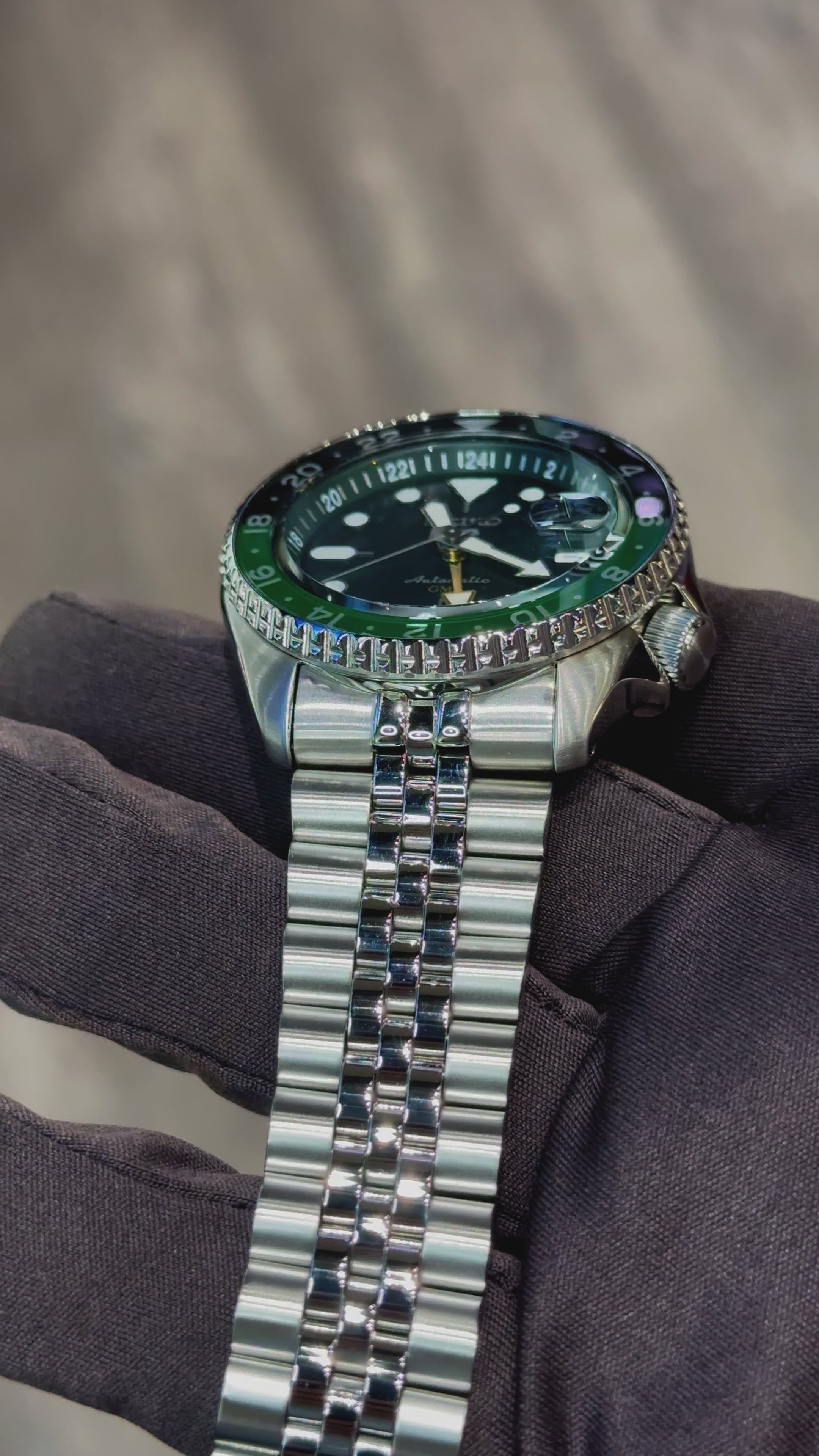 Seiko 5 Sport - SKX GMT - Green
