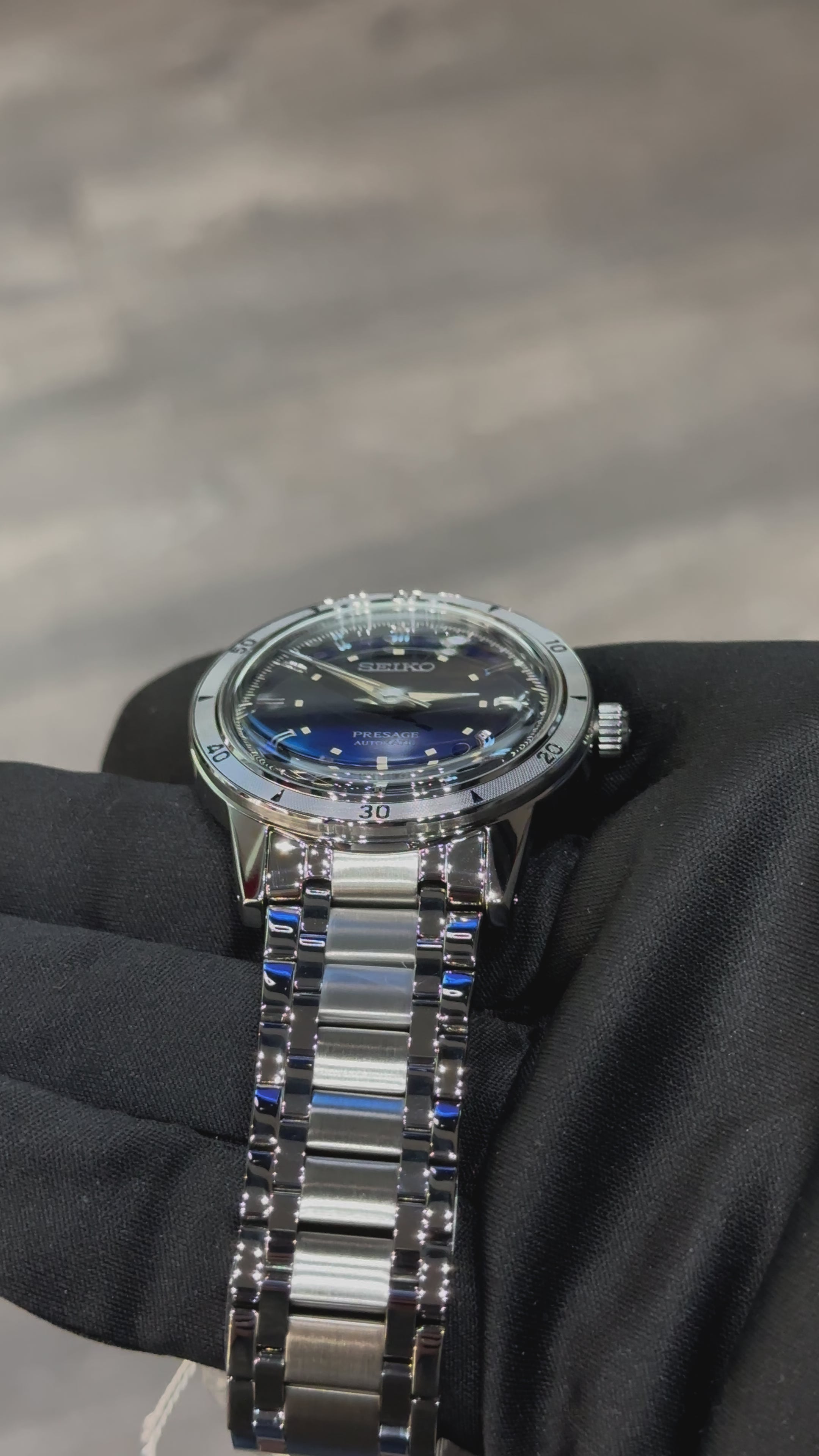 Seiko Presage Automatic - 'Elegant yet Rugged' Navy