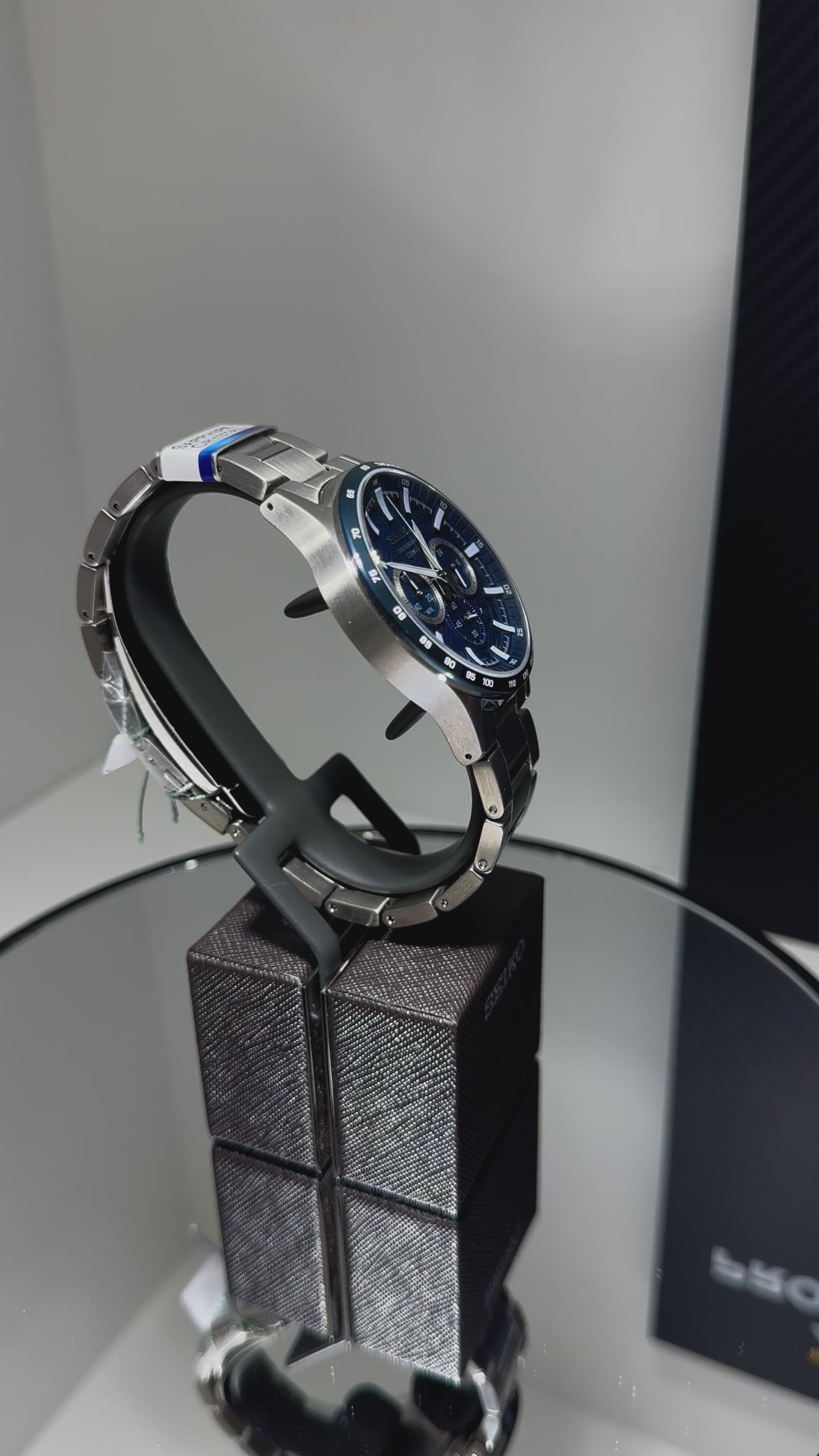 Seiko Chronograph - Blue Dial