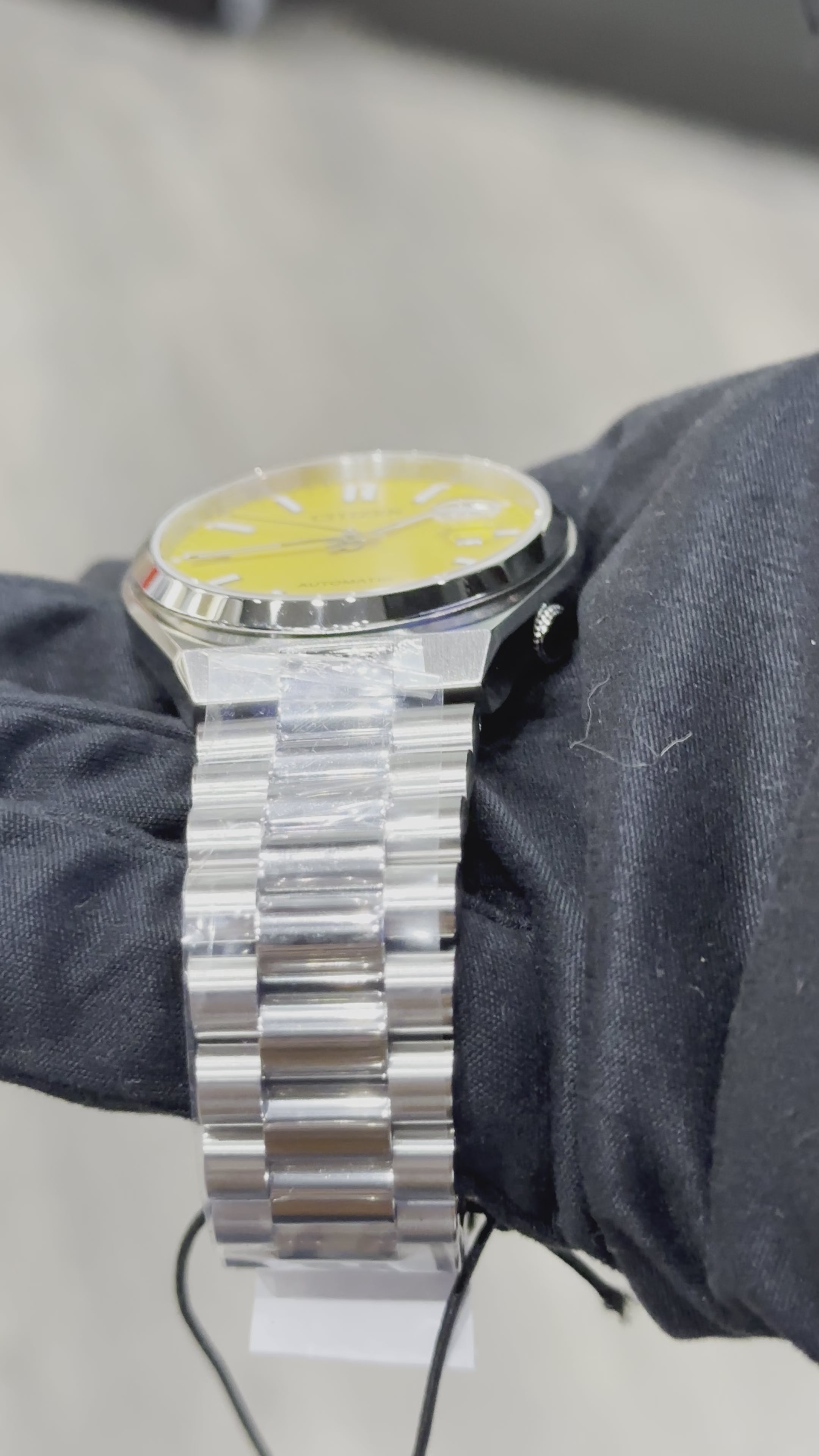 Citizen Automatic - ‘TSUYOSA’ - Yellow Dial