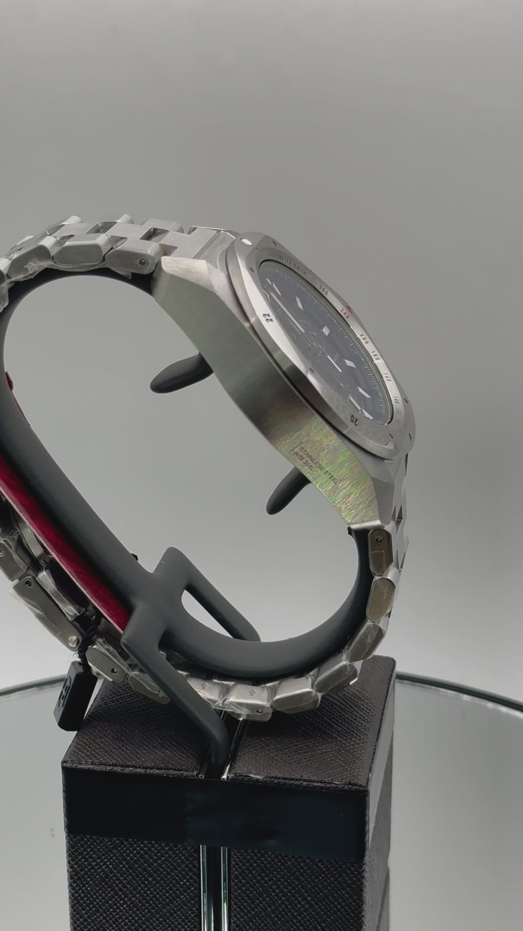 Montre Victorinox - INOX Chrono - Cadran Bleu