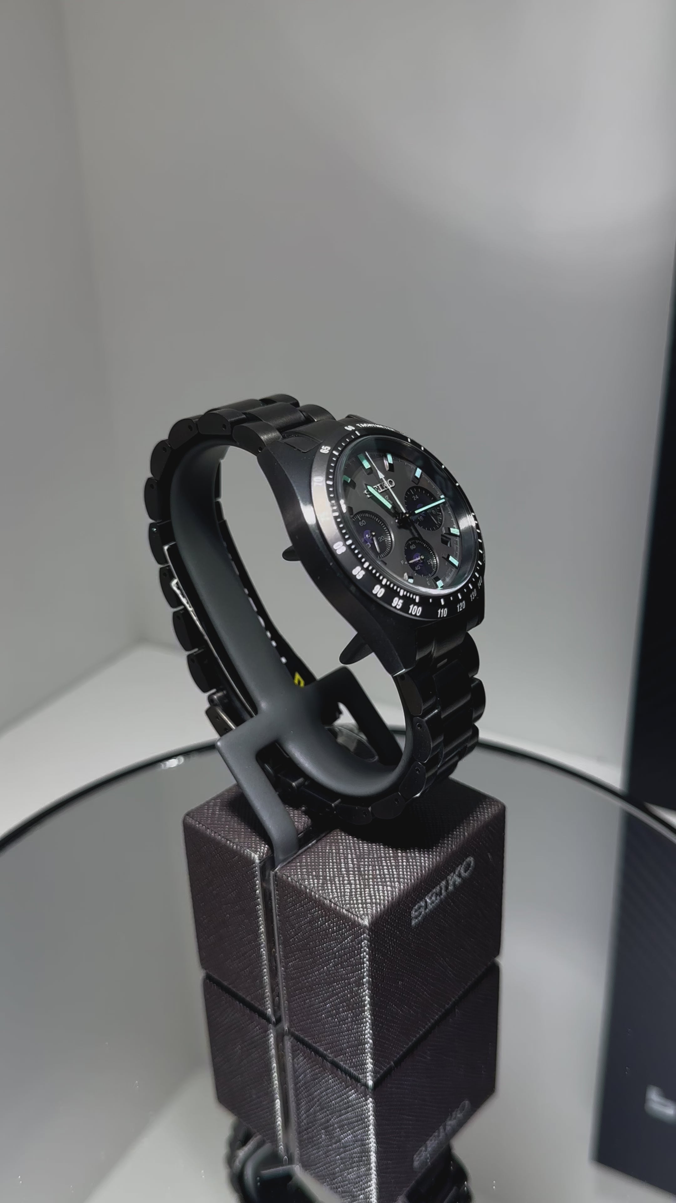 Seiko Prospex - Speedtimer - Black Series "Night Vision"