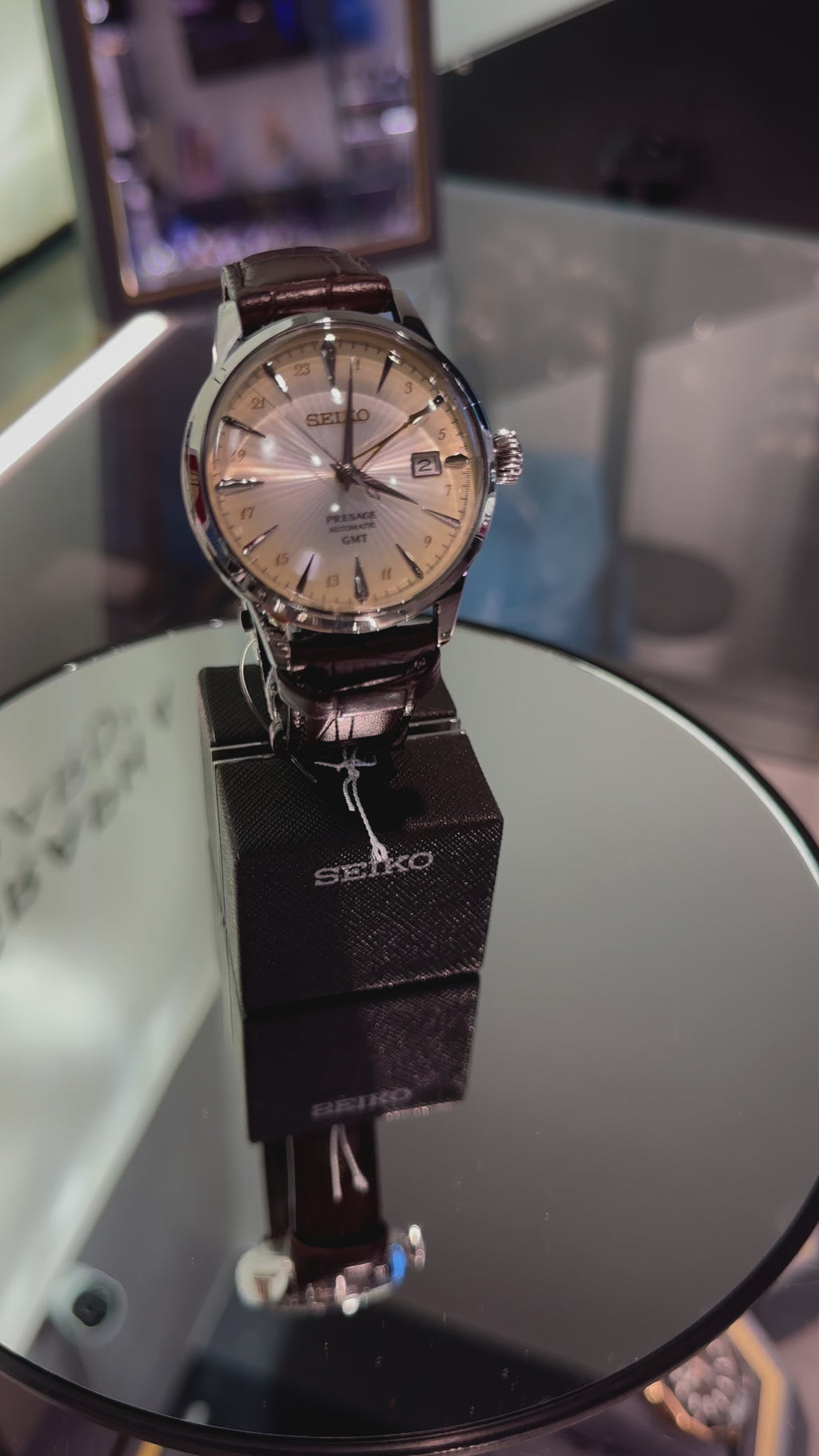 Seiko Presage - Cocktail Time GMT - ‘Acacia’