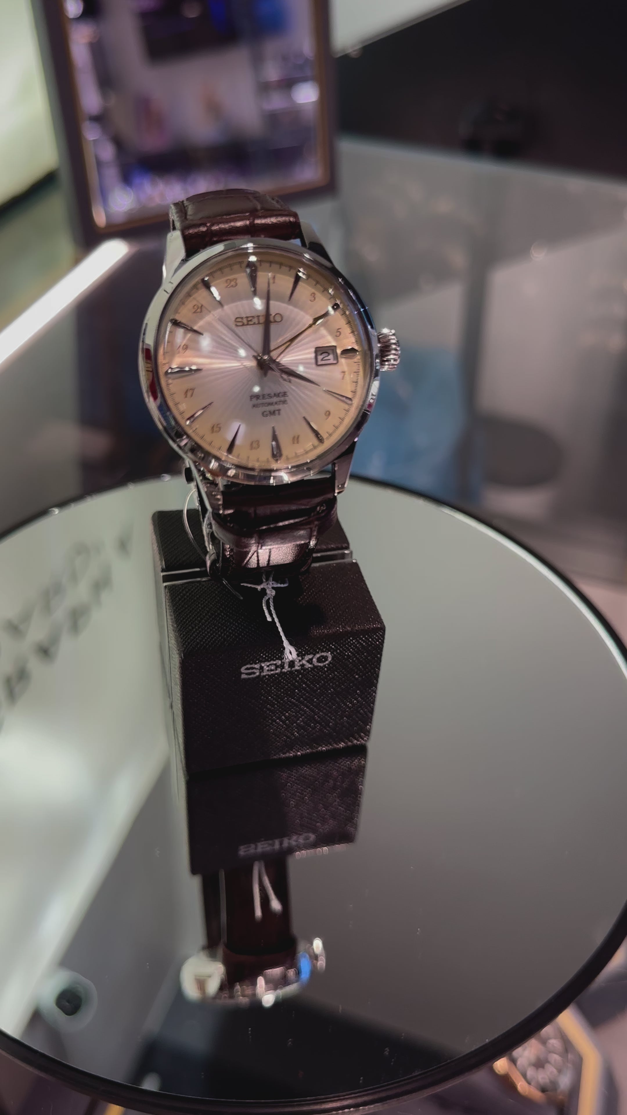 Seiko Presage - Cocktail Time GMT - ‘Acacia’