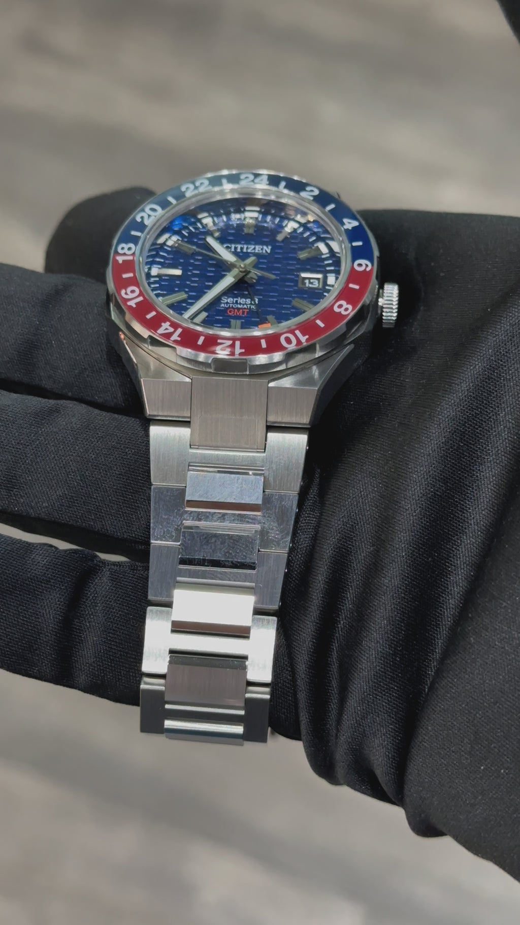 Citizen Series 8 - 880 GMT Automatic - Blue Dial