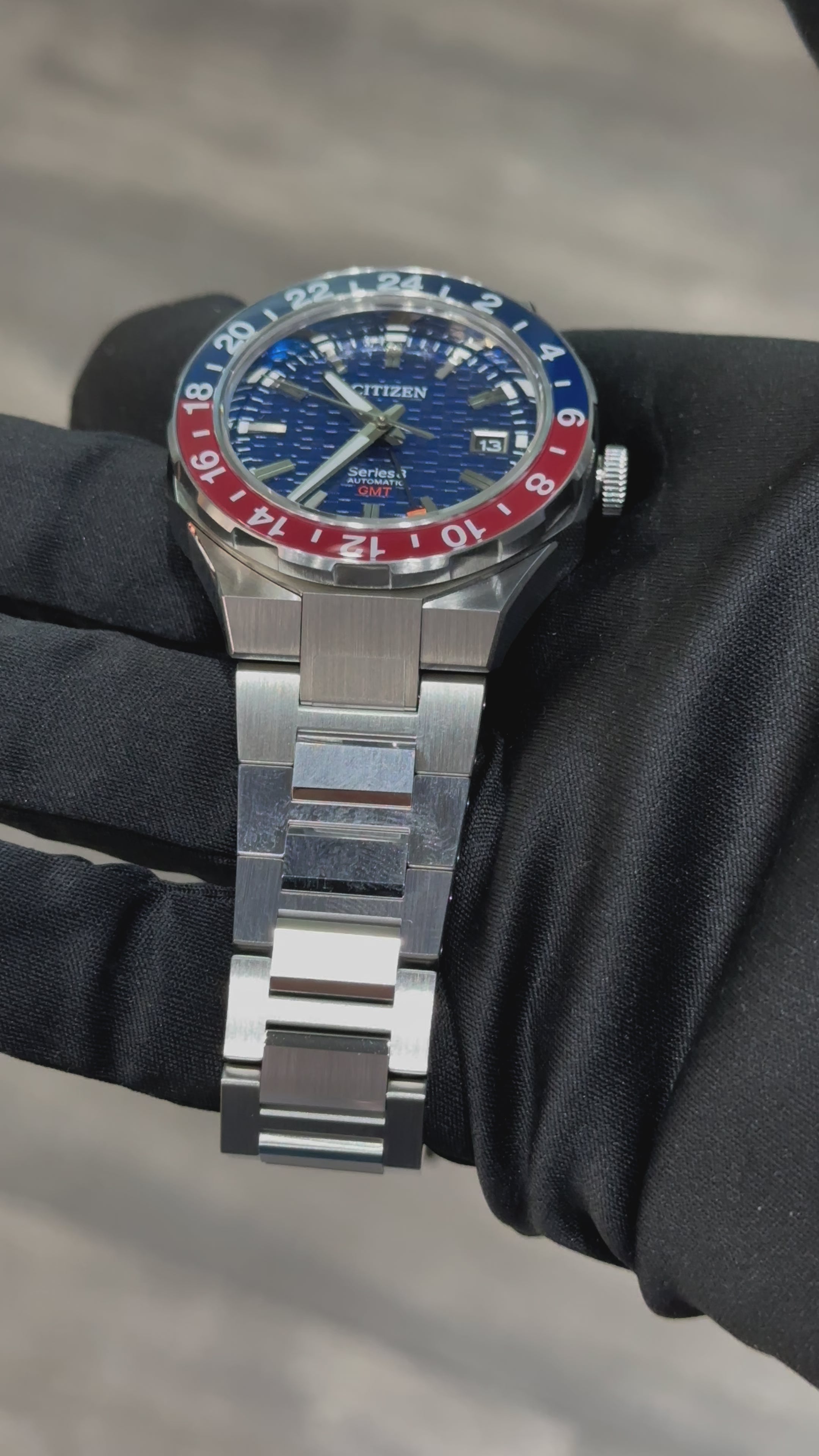 Citizen Series 8 - 880 GMT Automatic - Blue Dial