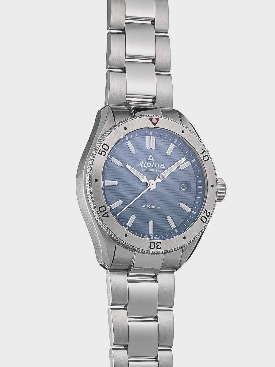 Alpina - Alpiner 4 Automatique 40mm - Cadran Bleu Sunray