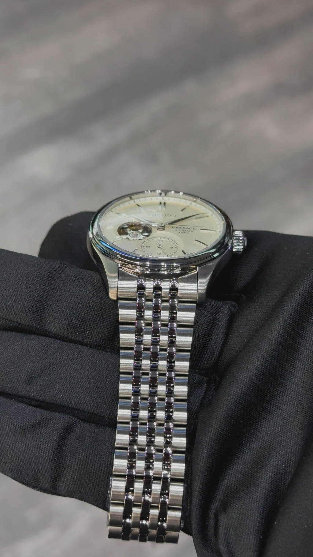 Seiko Presage - Classic Series - 'Shiro-iro' Open heart