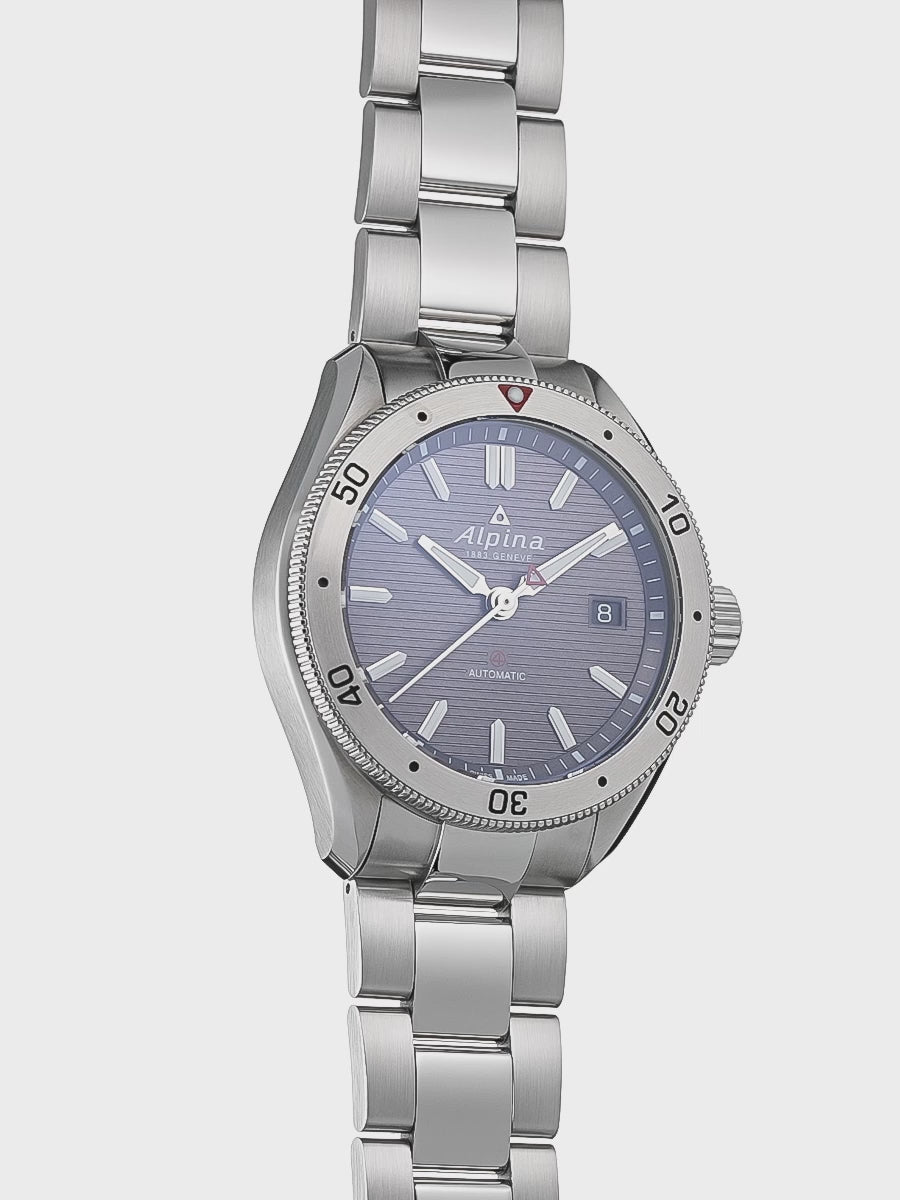 Alpina - Alpiner 4 Automatic 40mm - Grey Sunray Dial