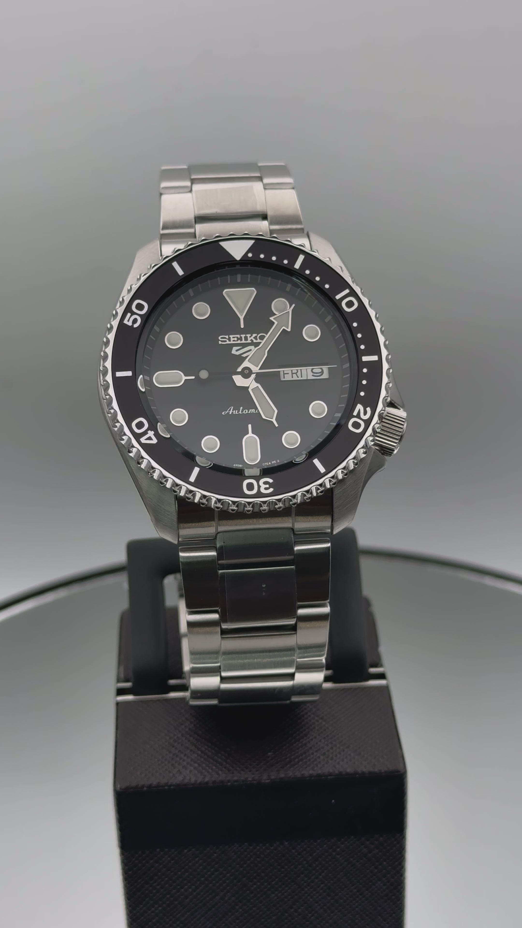 Seiko 5 Sport - Sport Series with Black Dial