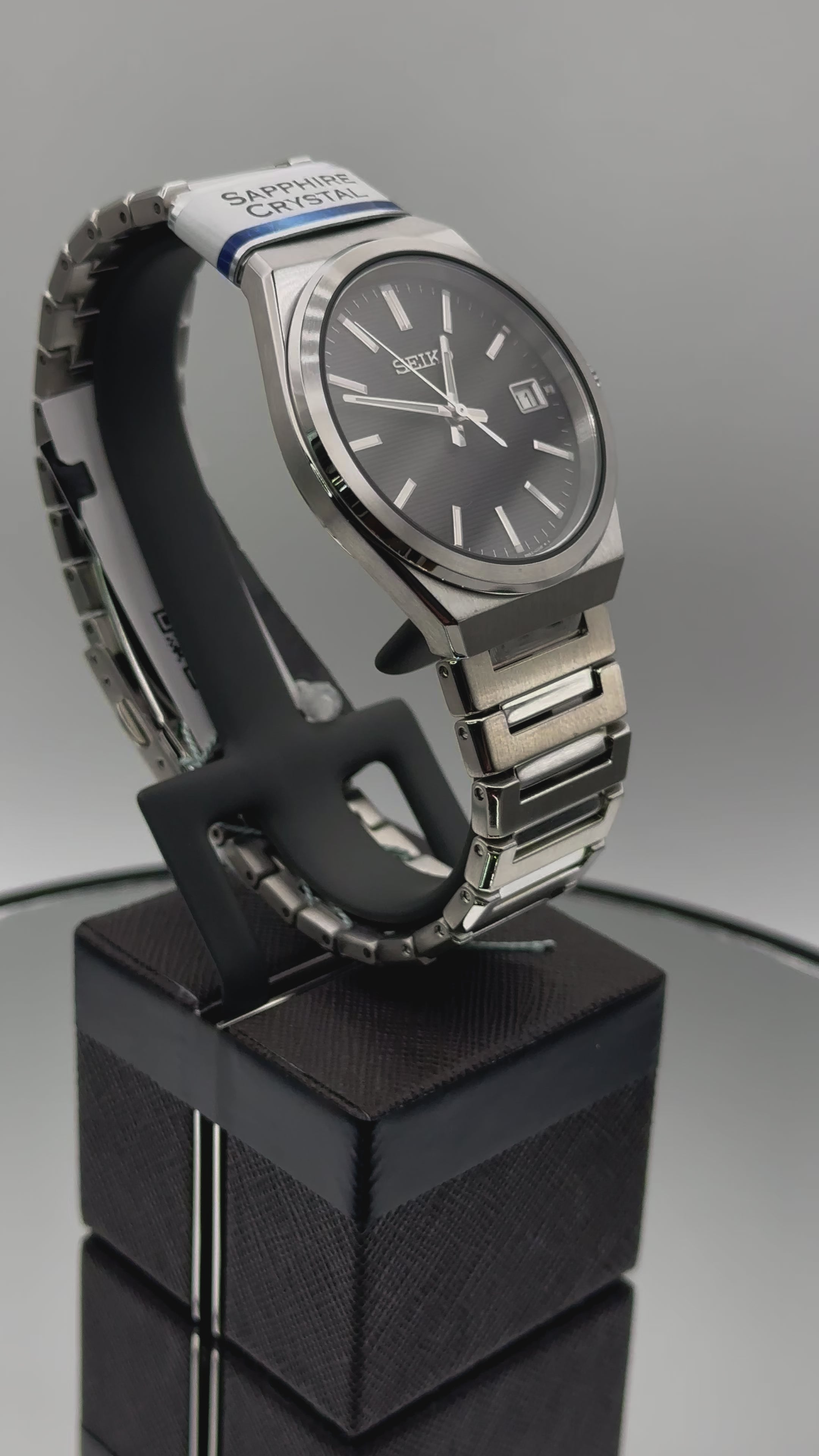 Seiko Watch - Black Dial