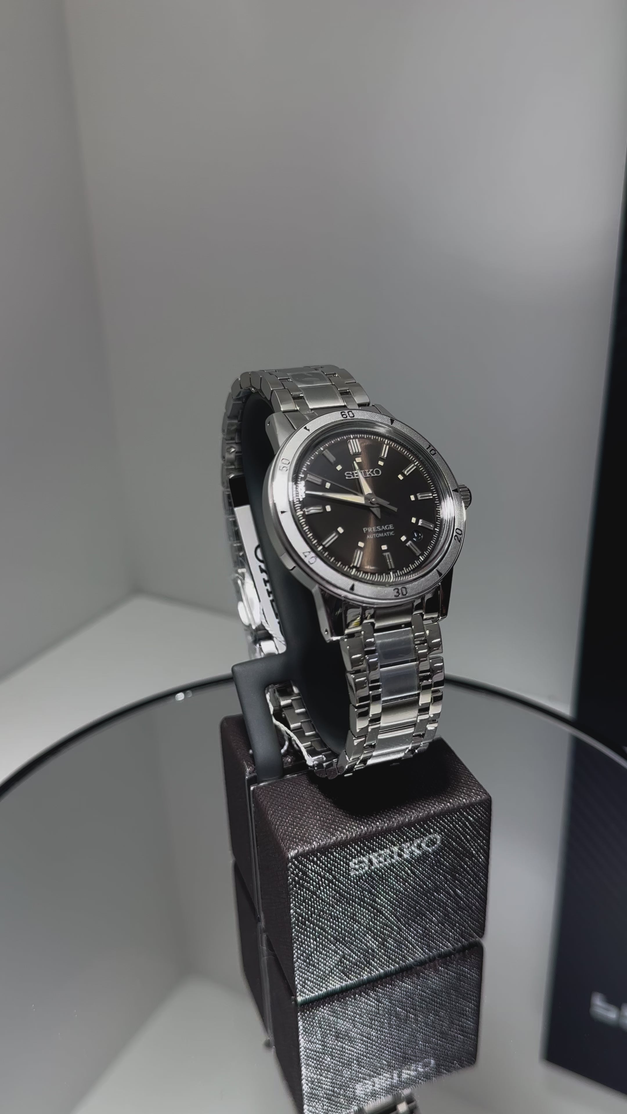 Seiko Presage Automatic - 'Elegant yet Rugged' Brown