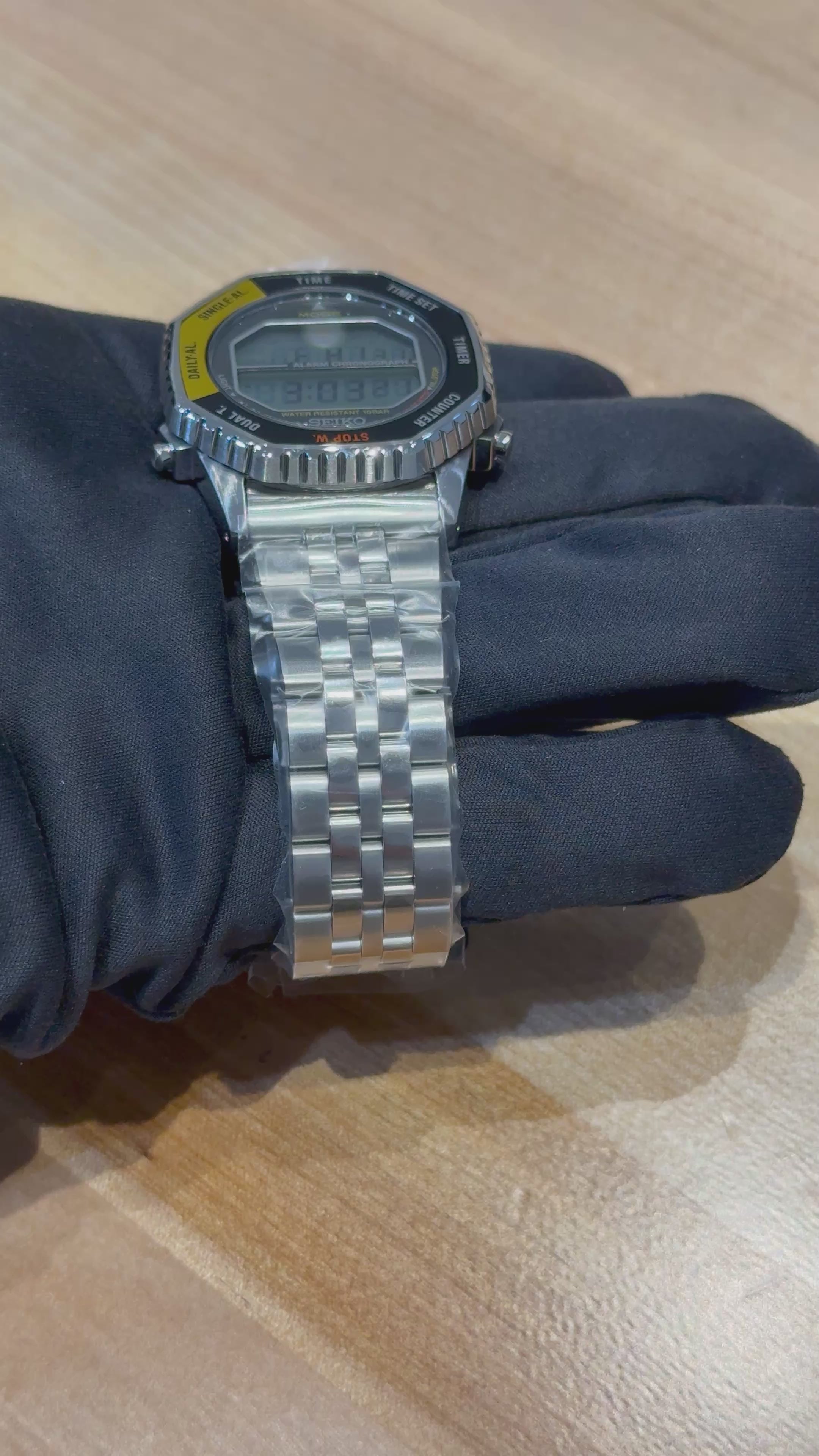 Seiko Watch - Digital -'Rotocall' 1980's Recraft