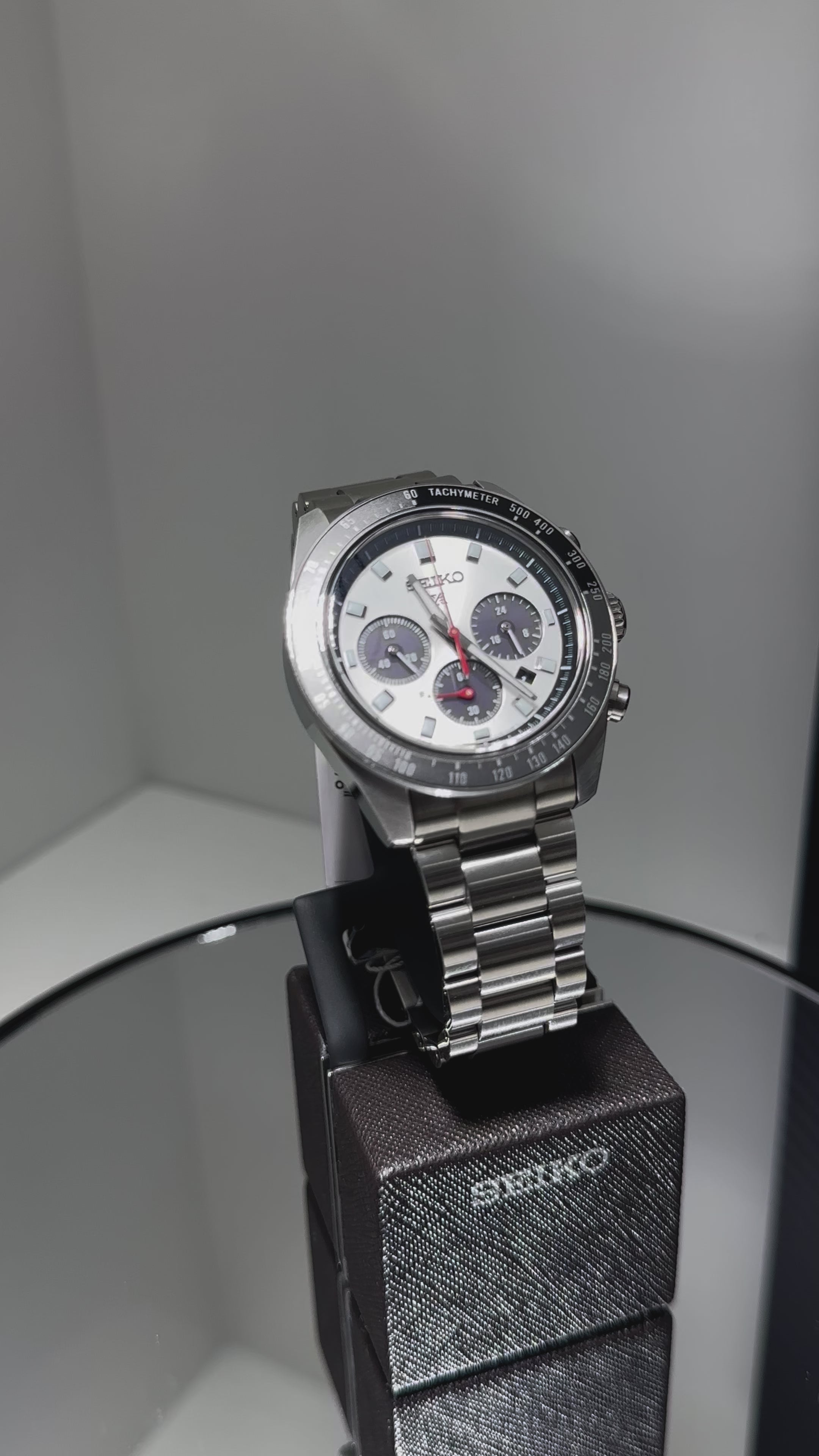Seiko Prospex - Speedtimer - Silver Dial