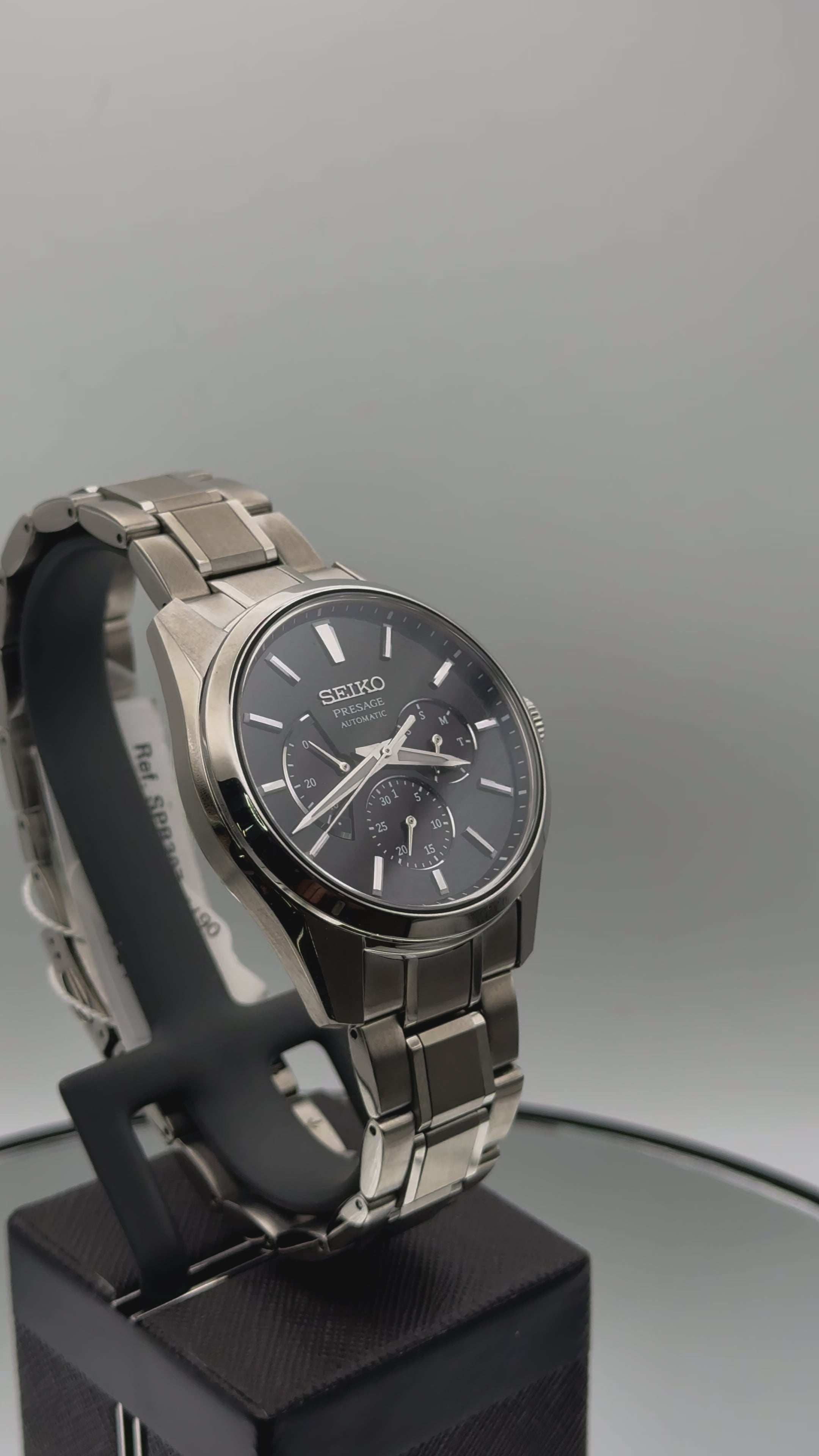 Seiko Presage - Série Sharp Edge - 'Kurotobi' Russet 