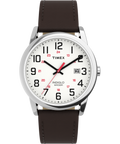 Timex Easy Reader® Classic 38mm Leather Strap Watch - 2Y12600