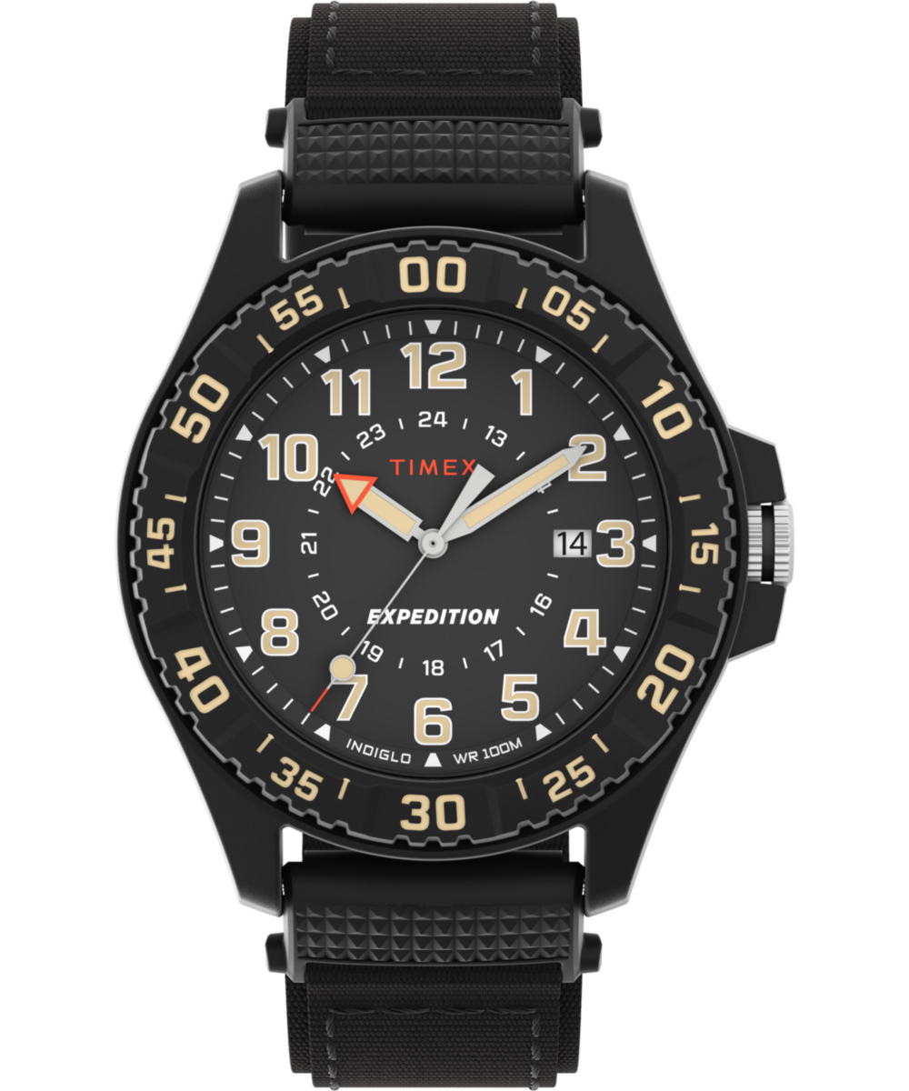 Expedition® Acadia Rugged 42mm Mixed Material Fabric Strap Watch - TW4B26300