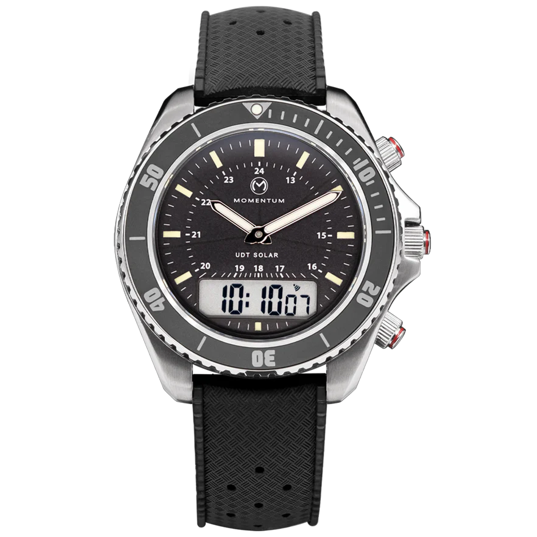 Momentum UDT SS Solar - Black Dial