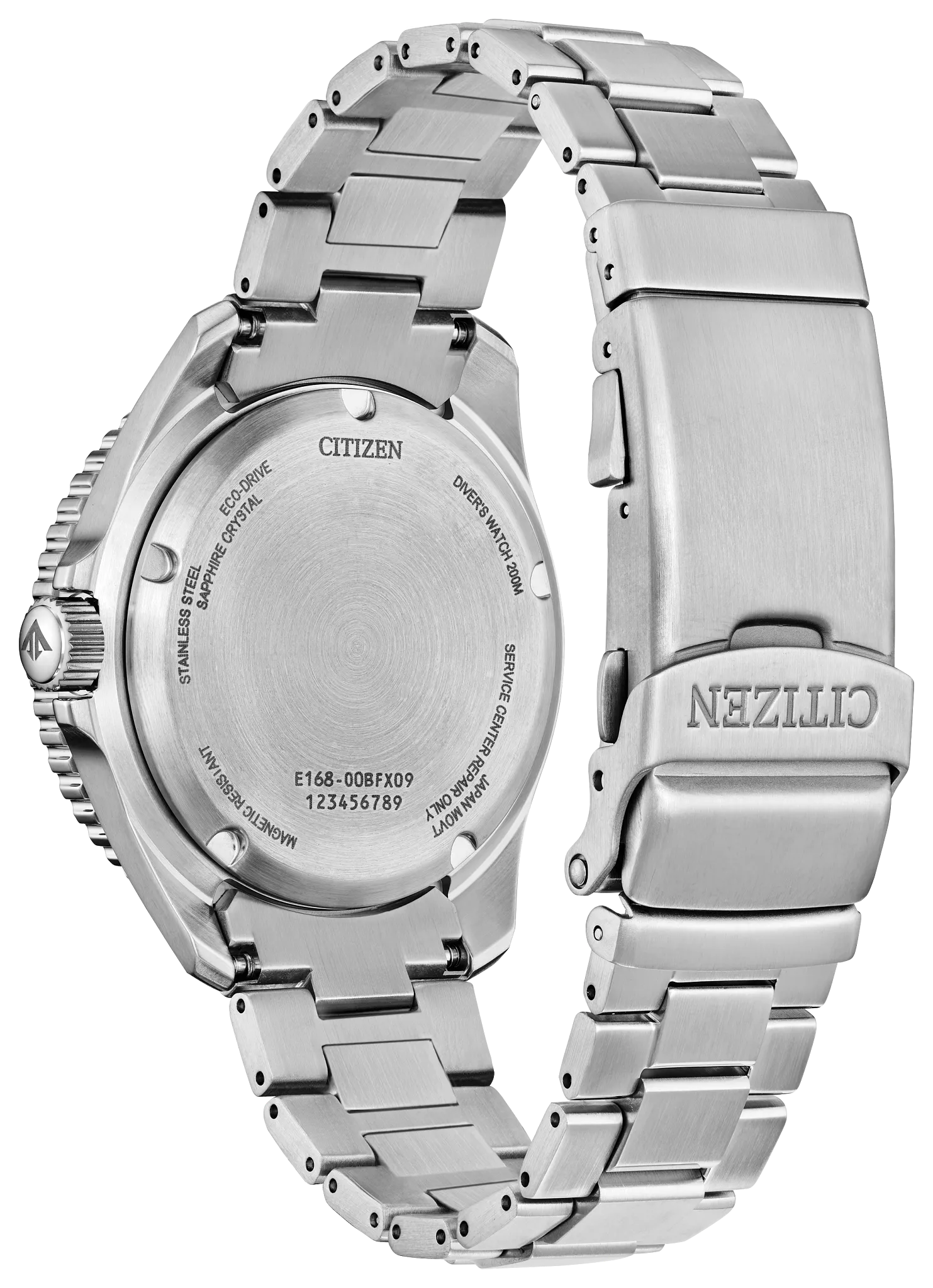 ਸਿਟੀਜ਼ਨ ਈਕੋ-ਡਰਾਈਵ - ਪ੍ਰੋਮਾਸਟਰ 36mm ਡਾਈਵਰਸ - ਕਾਲਾ