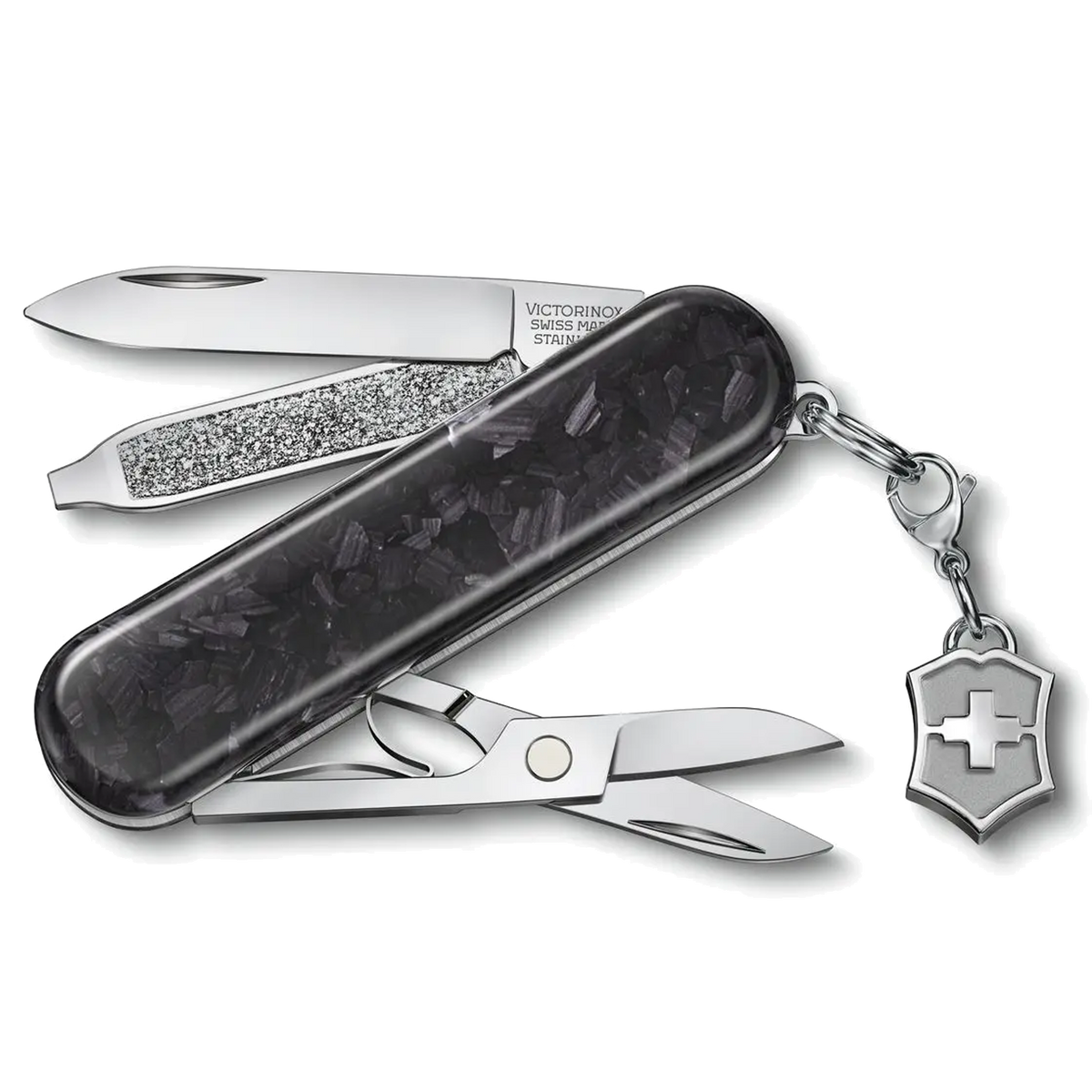 Victorinox - Small Swiss Army Knife - SD Brilliant Carbon