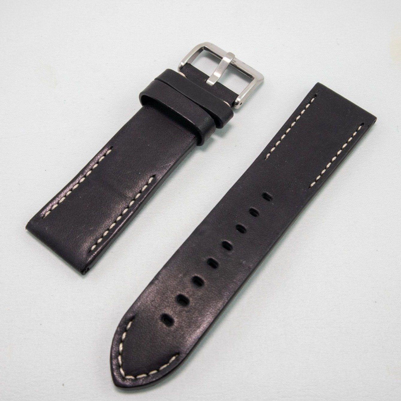 Alpine Watchstrap - Hand painted Leather