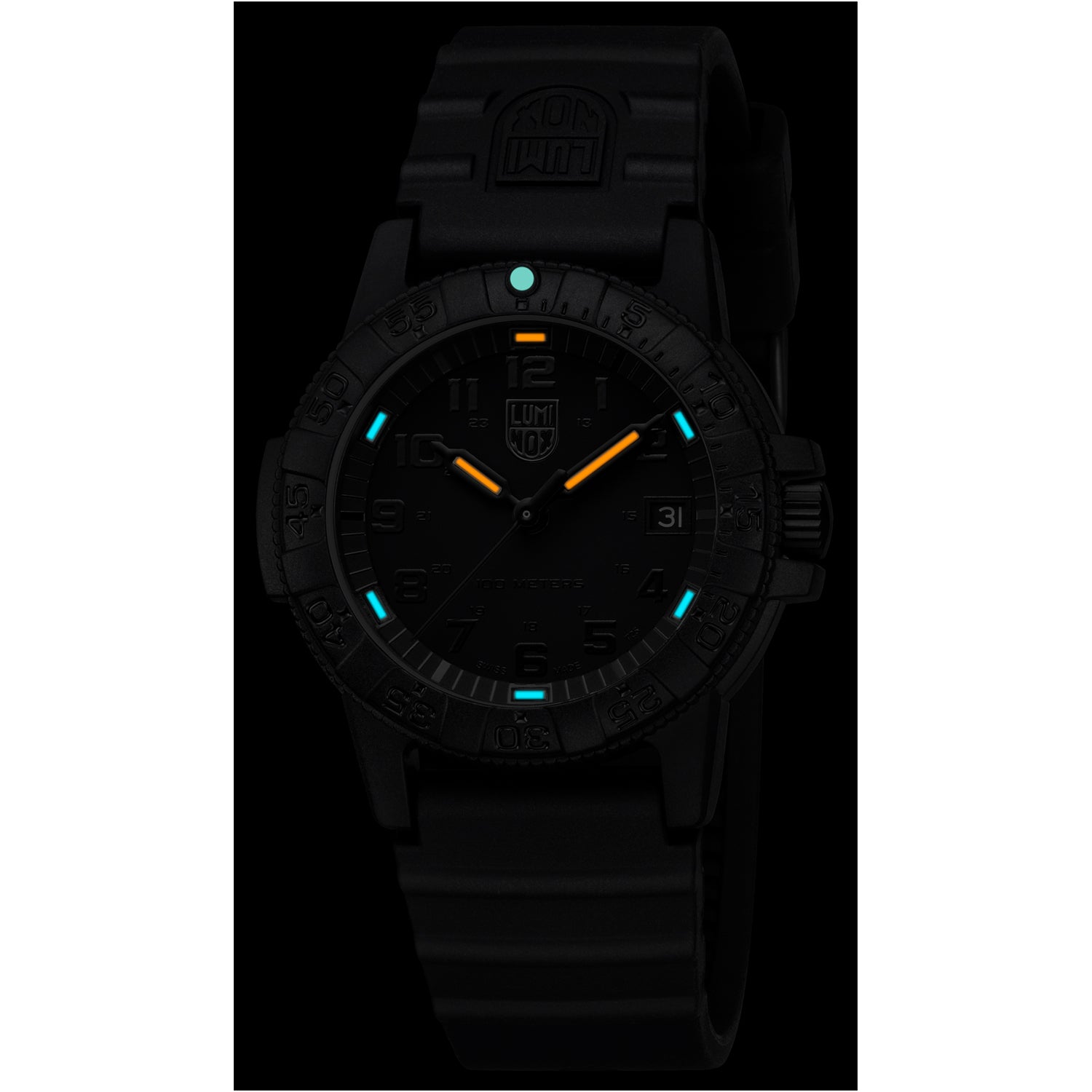 Luminox Navy Seal Watch - 0300 Series Sea Turtle "Black Out"