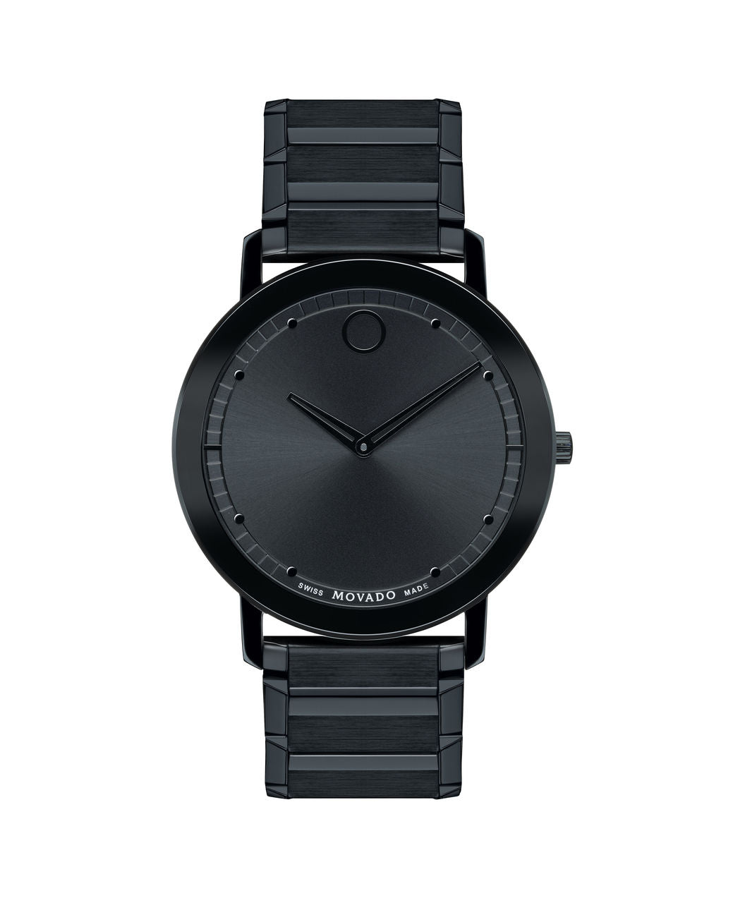 Movado Watch Sapphire Collection - Black Steel