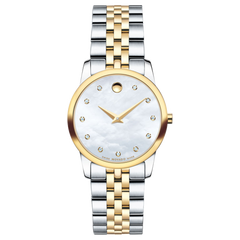 Movado mother of pearl diamond store