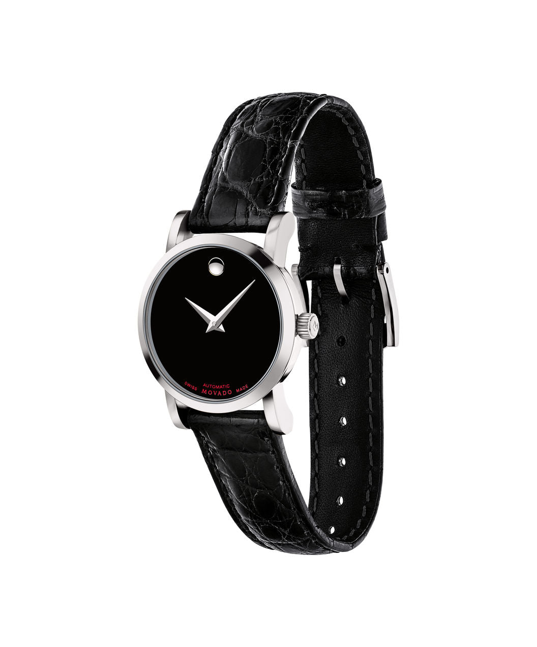 Movado Red Label Automatic - 26mm with Black Museum Dial