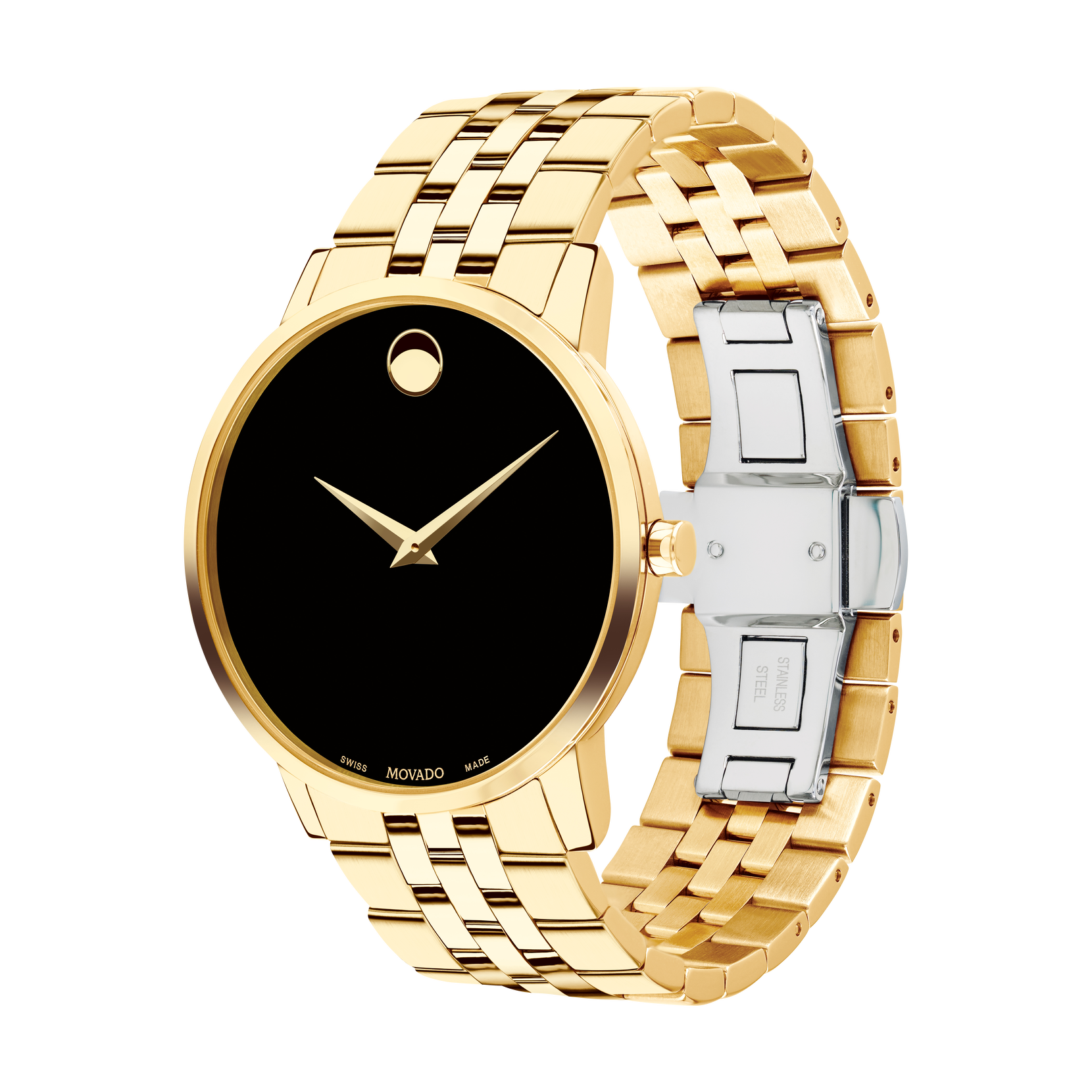 Movado Watch Classic Museum Gold Tone 0607203