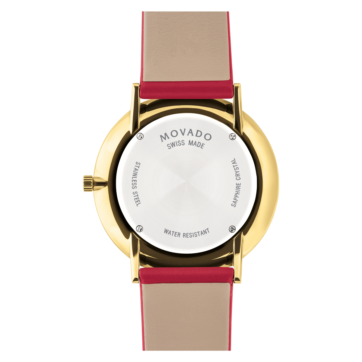 Movado Museum Collection - Modern 47- Red