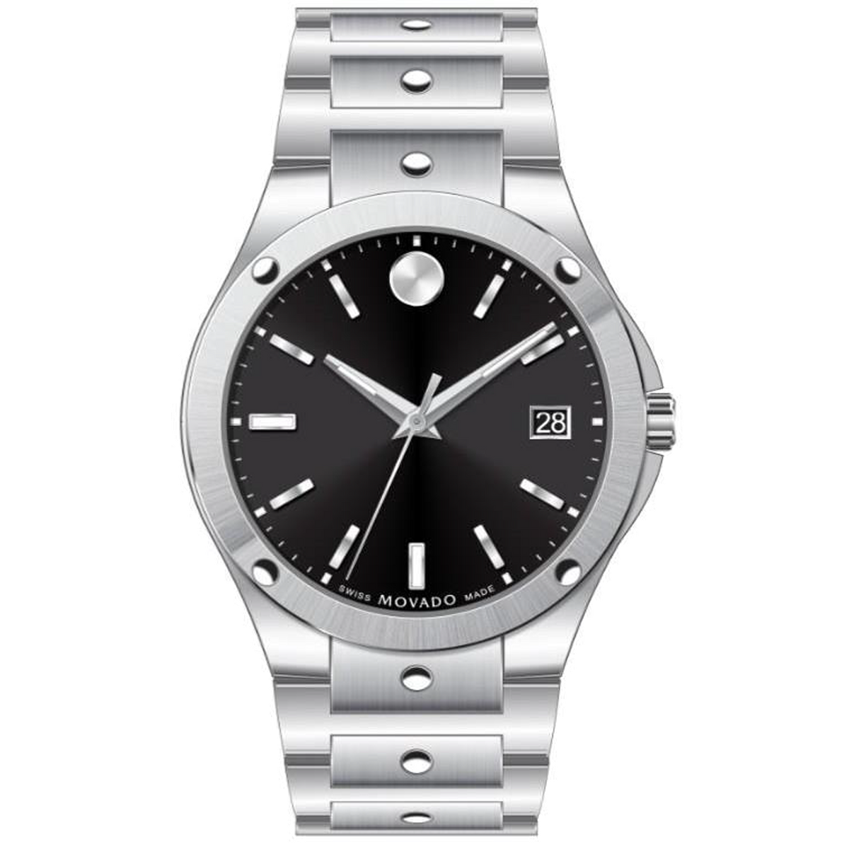 Movado Watch SE 41mm - Stainless Steel