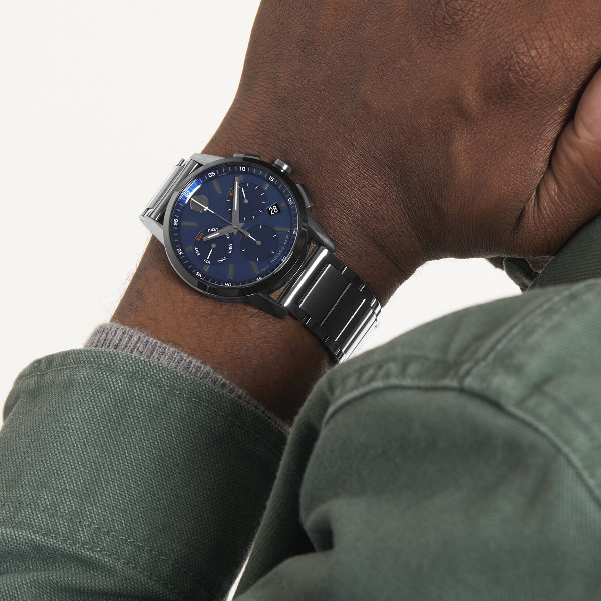 Movado Museum Sport 43mm - Gunmetal Chronograph