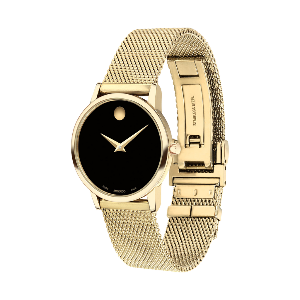 Movado Watch - Classic Museum Black Dial 0607627