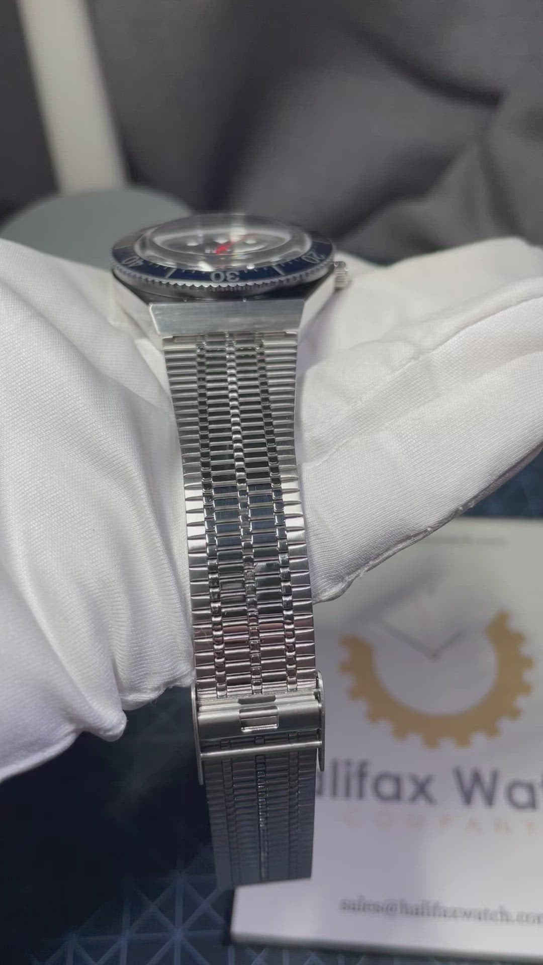 Timex - M79 40mm Automatic - Black & Blue Bezel