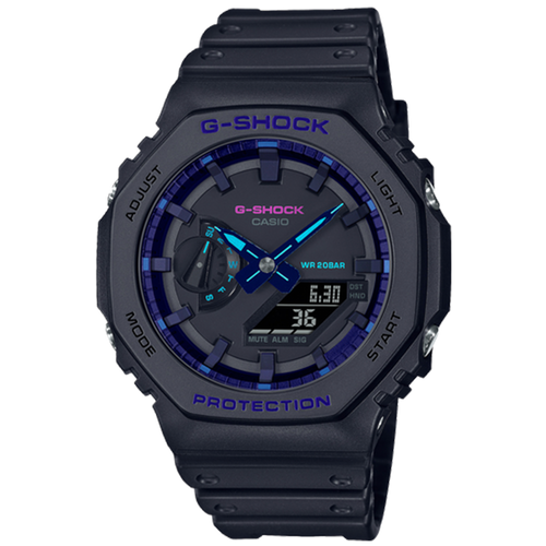 Casio G-Shock - Ani/Digi - Carbon GA2100VB-1A