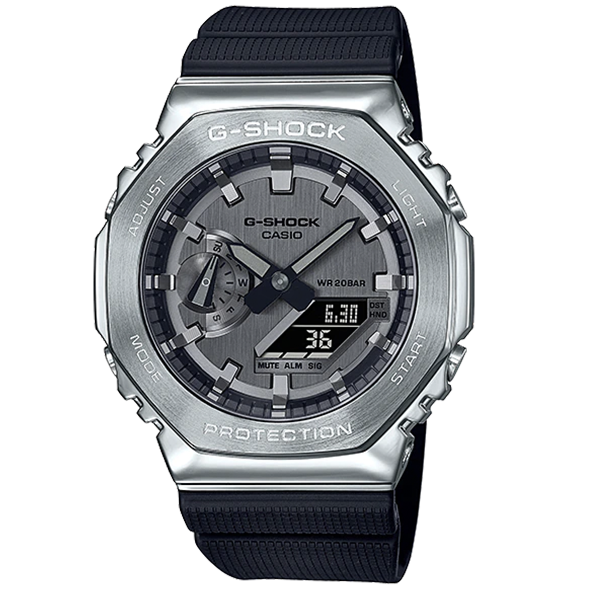 Casio G-Shock - GM2100 Series - Silver - GM2100-1A