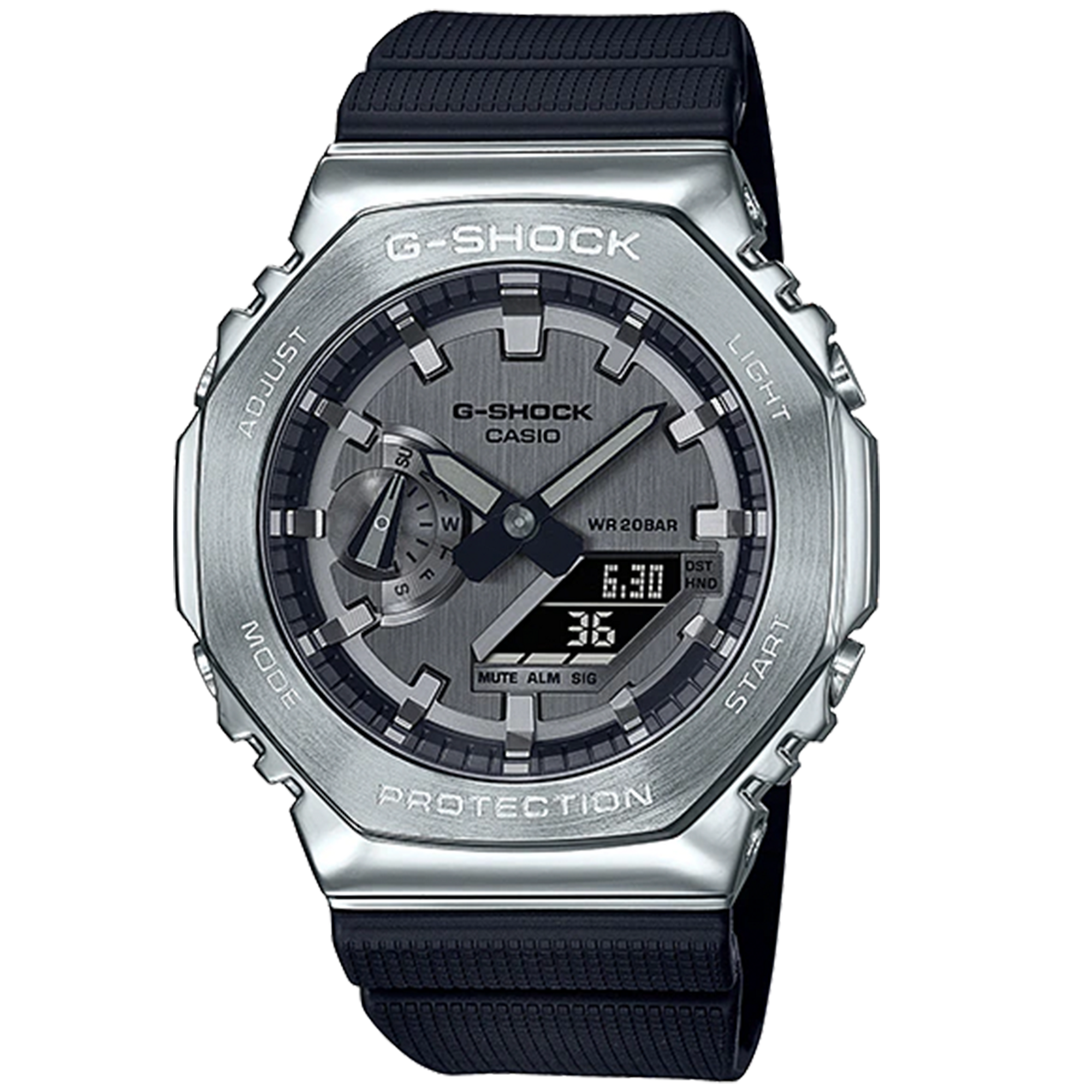 Casio G-Shock - GM2100 Series - Silver - GM2100-1A