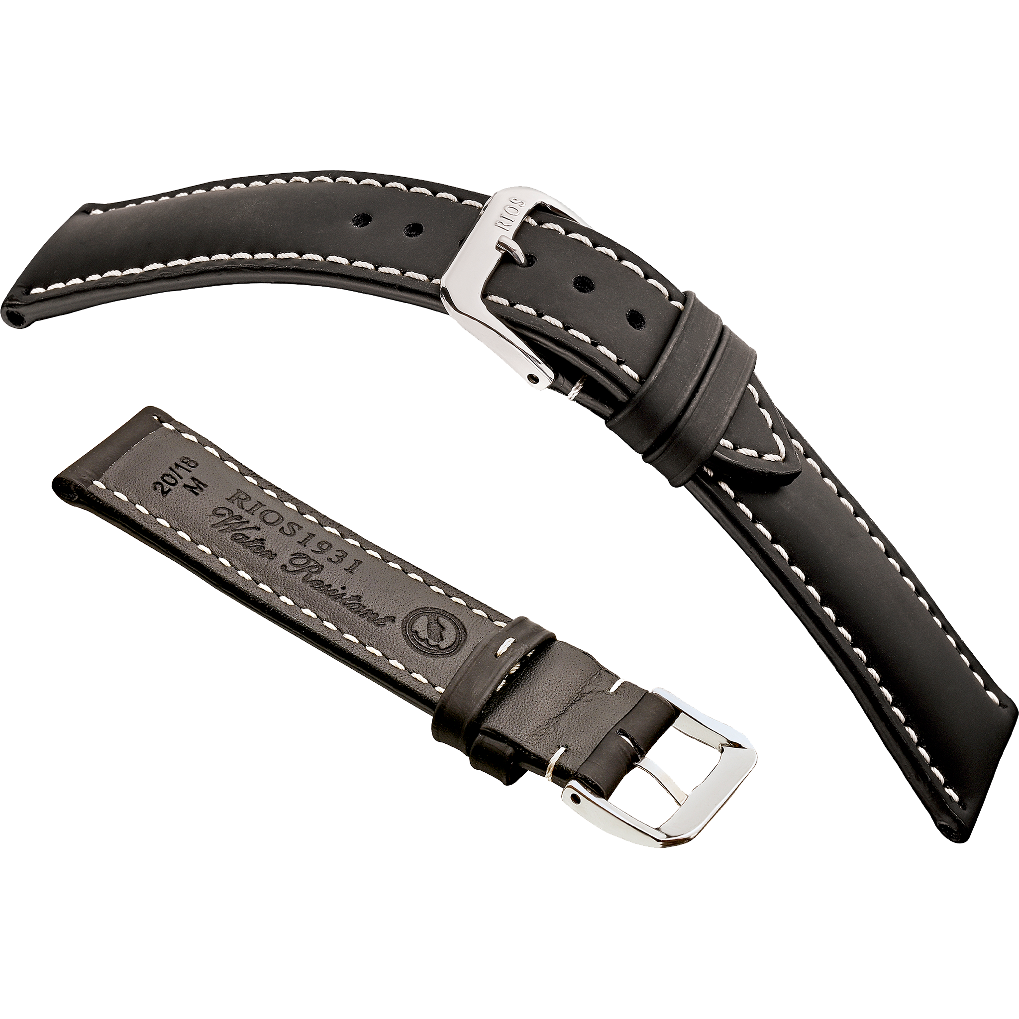 Rios 1931 Watch Bands - POLO - Genuine Cowhide with rubber grip