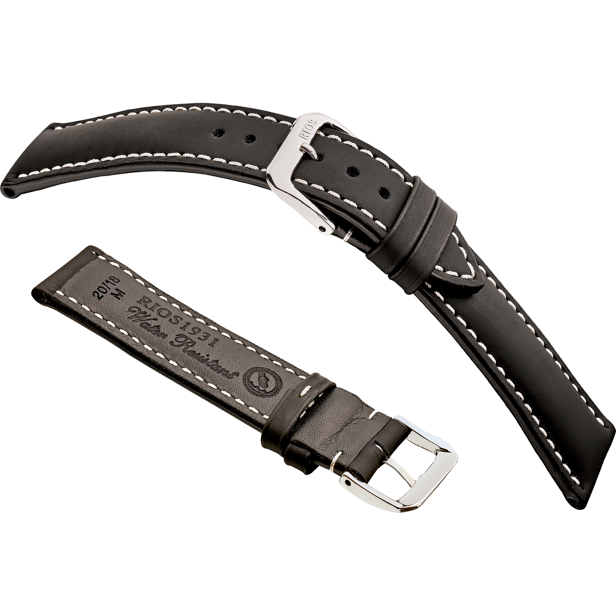Rios 1931 Watch Bands - POLO - Genuine Cowhide with rubber grip