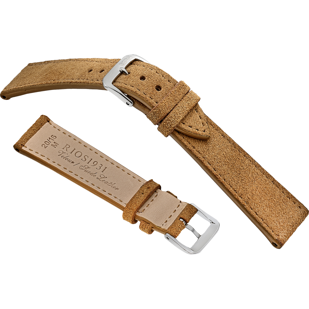 Rios 1931 Watch Bands  - Franklin - Genuine Suede