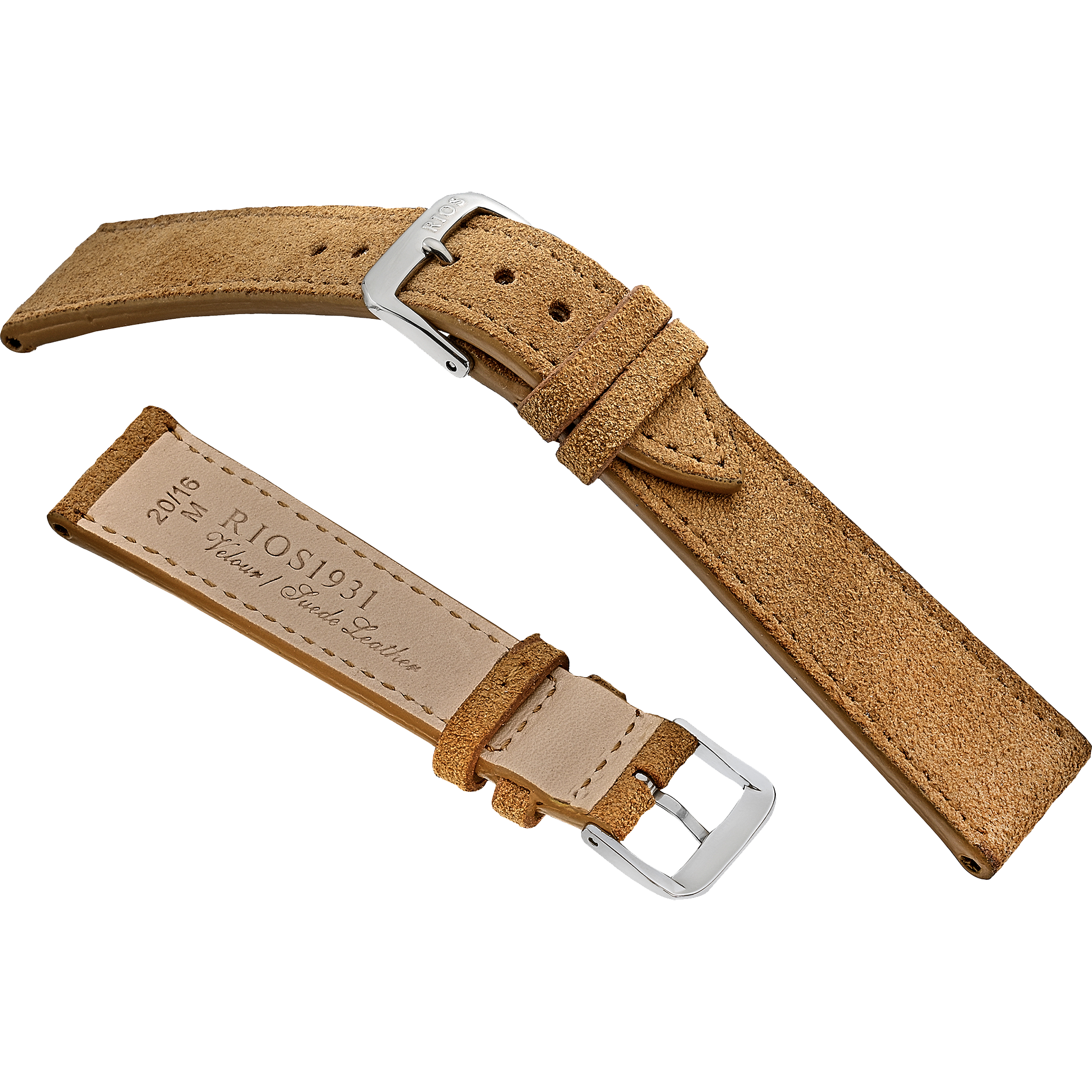 Rios 1931 Watch Bands  - Franklin - Genuine Suede