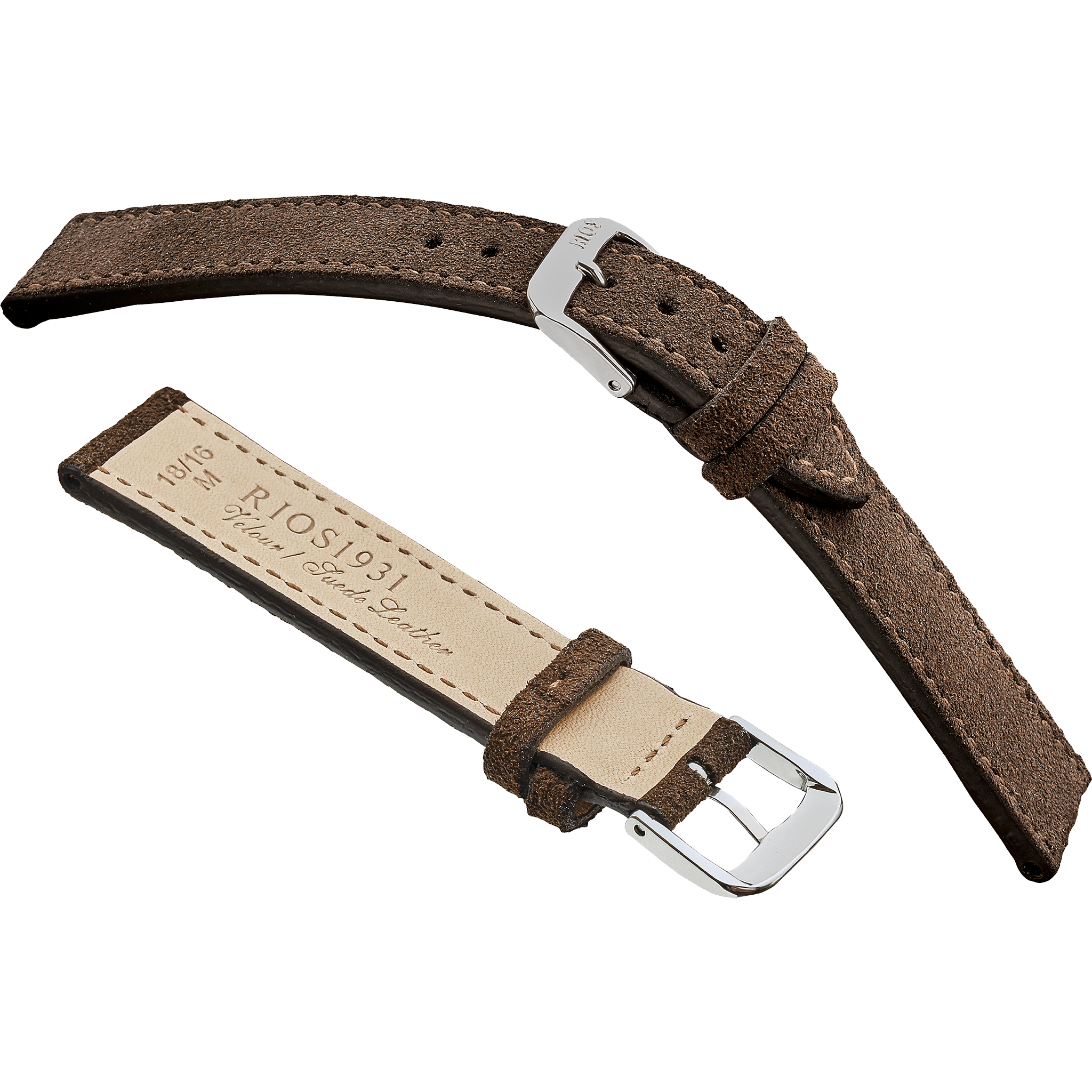 Rios 1931 Watch Bands  - Franklin - Genuine Suede