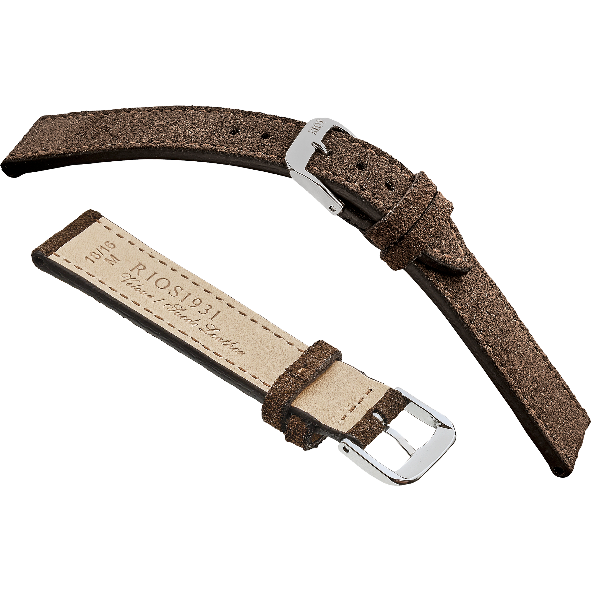 Rios 1931 Watch Bands  - Franklin - Genuine Suede