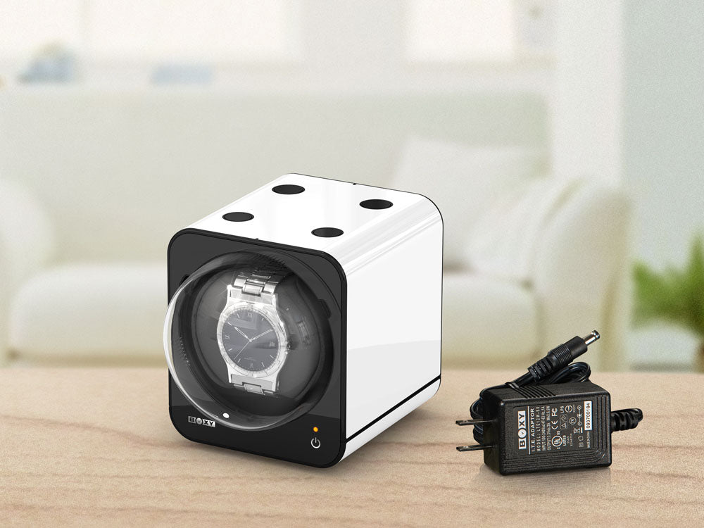 Boxy Watch Winder - Fancy Brick Winder System