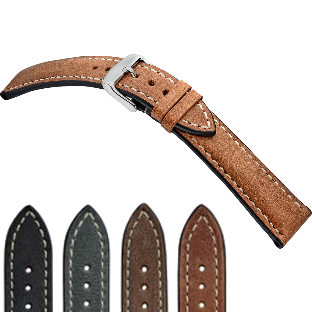 Rios 1931 Watch Bands  - York - Genuine Vintage Leather