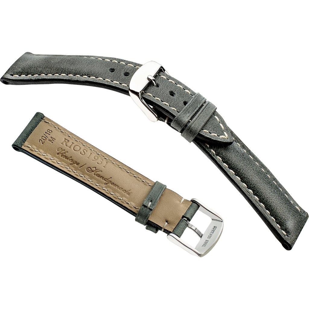 Rios 1931 Watch Bands  - York - Genuine Vintage Leather