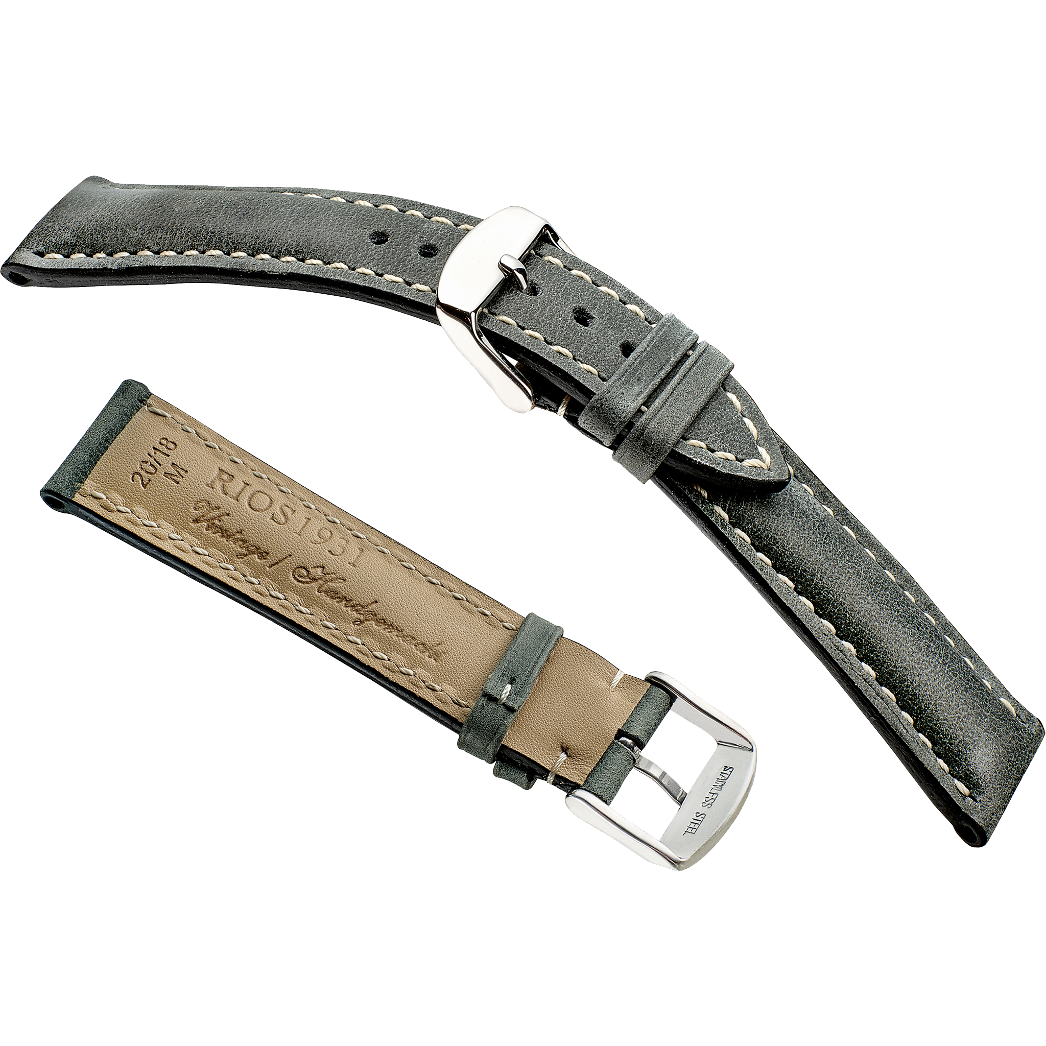 Rios 1931 Watch Bands  - York - Genuine Vintage Leather